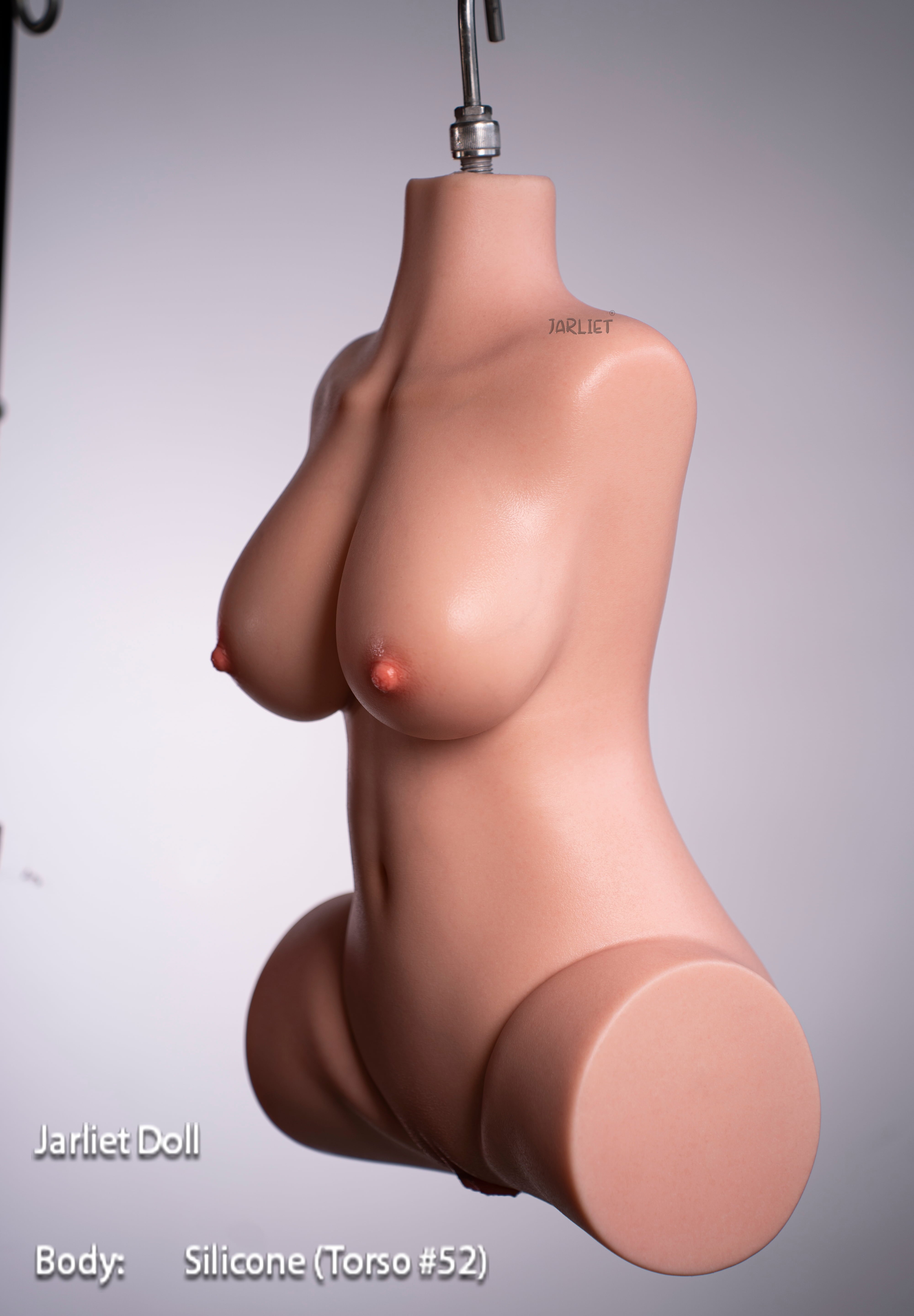 52cm/1ft8 B-cup Silicone Sex Doll Torso