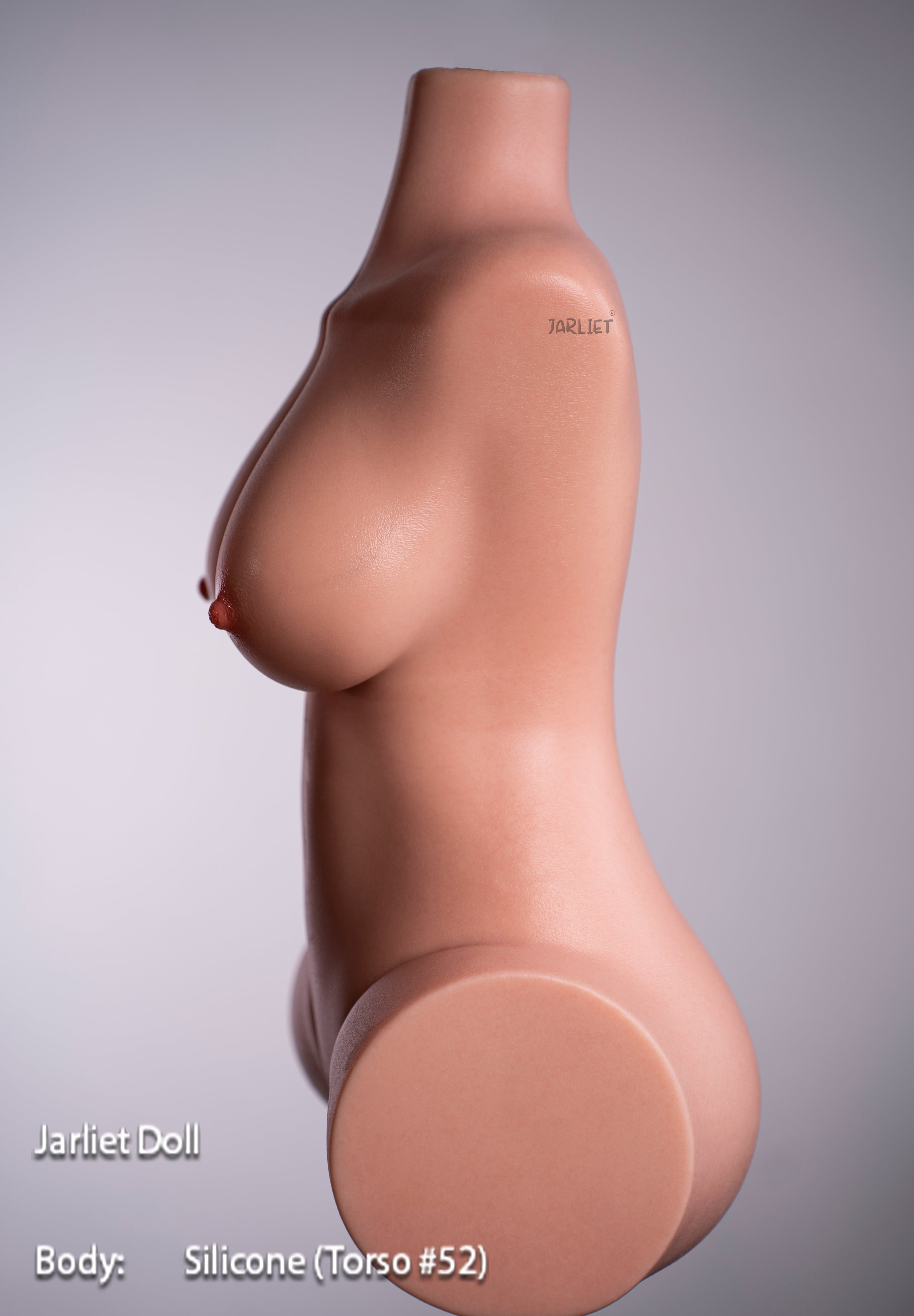 52cm/1ft8 B-cup Silicone Sex Doll Torso