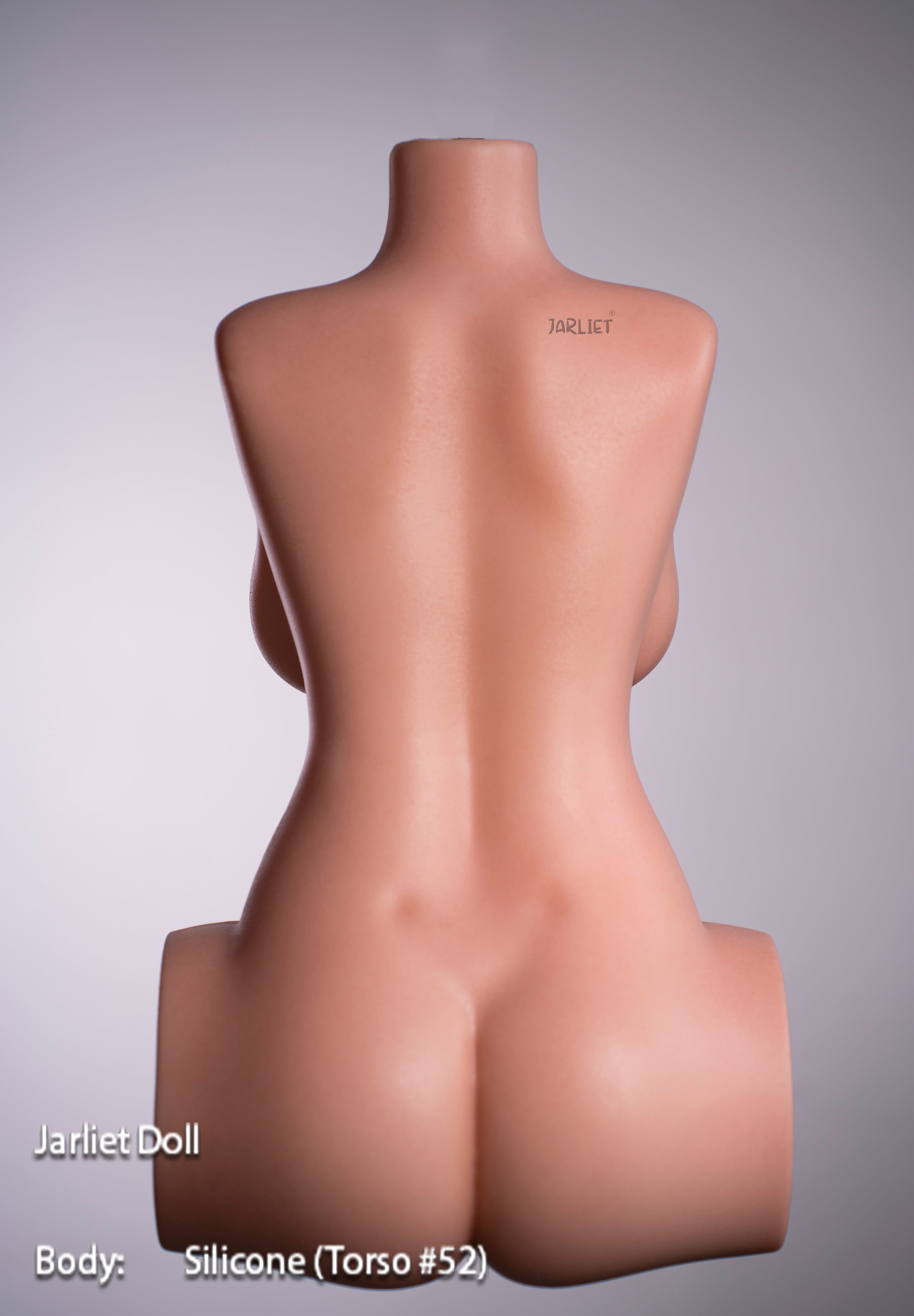 52cm/1ft8 B-cup Silicone Sex Doll Torso