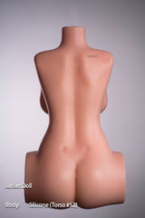 52cm/1ft8 B-cup Silicone Sex Doll Torso