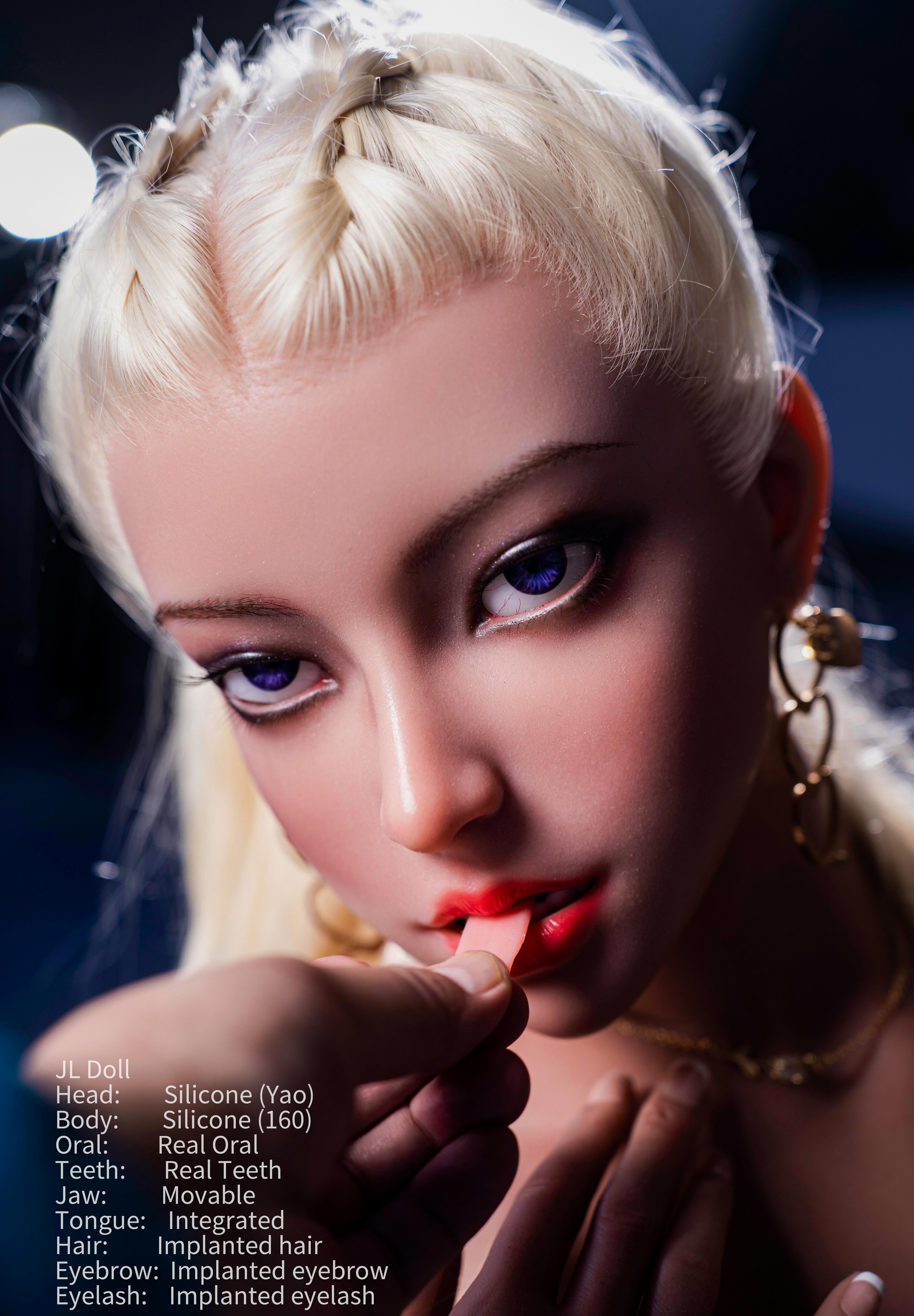 160cm/5ft3 E-cup Silicone Sex Doll – Jolene