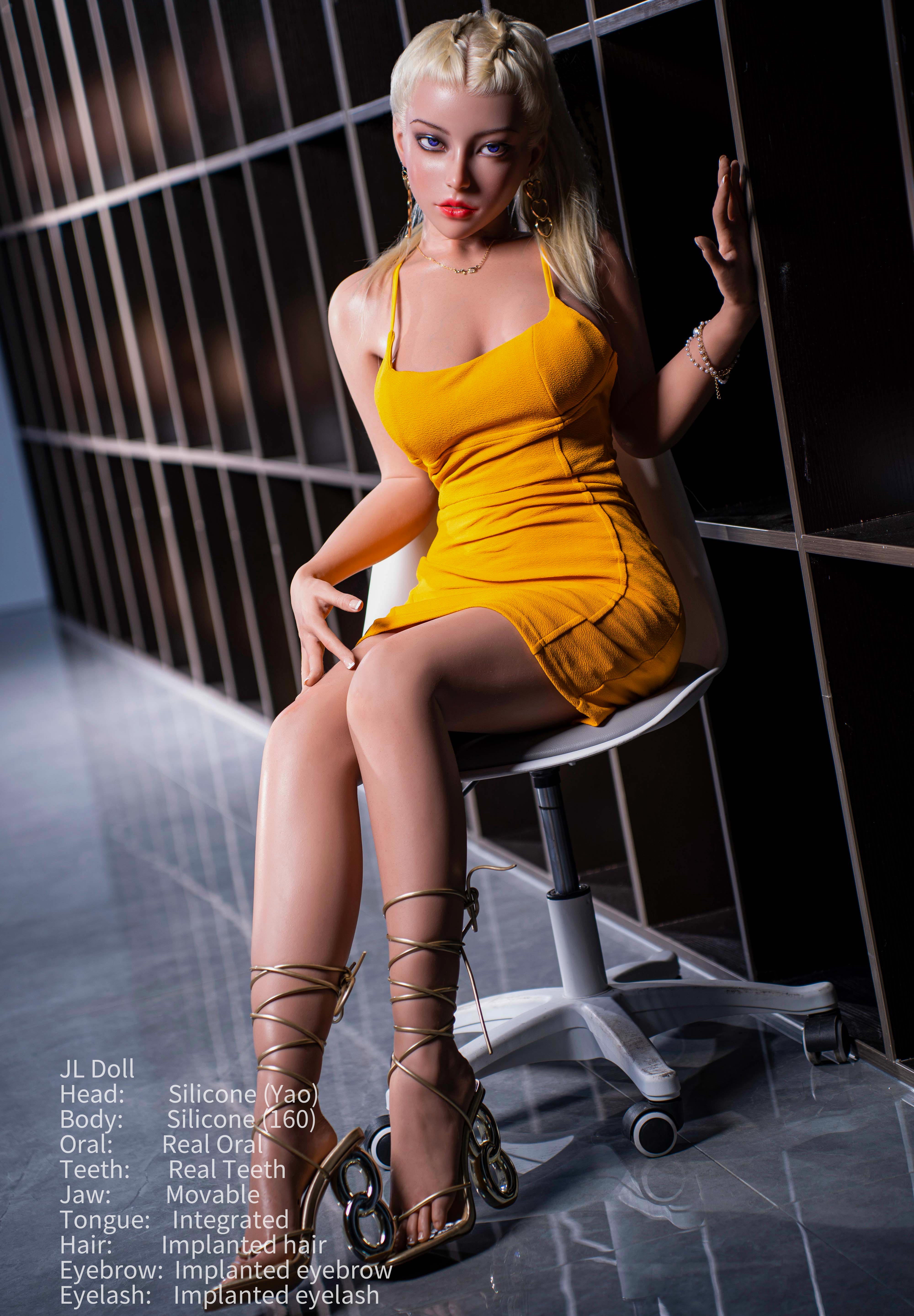 160cm/5ft3 E-cup Silicone Sex Doll – Jolene