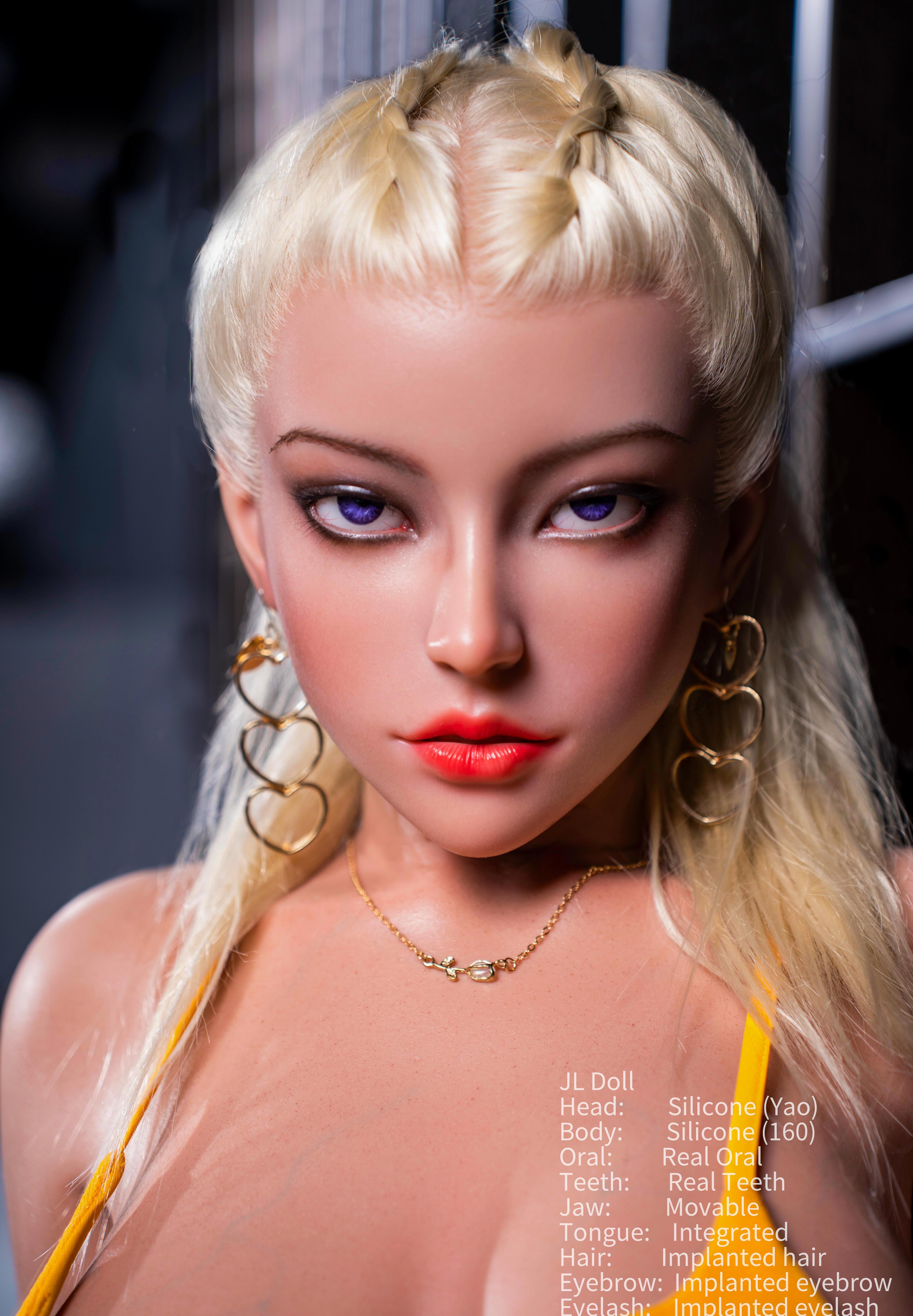 160cm/5ft3 E-cup Silicone Sex Doll – Jolene