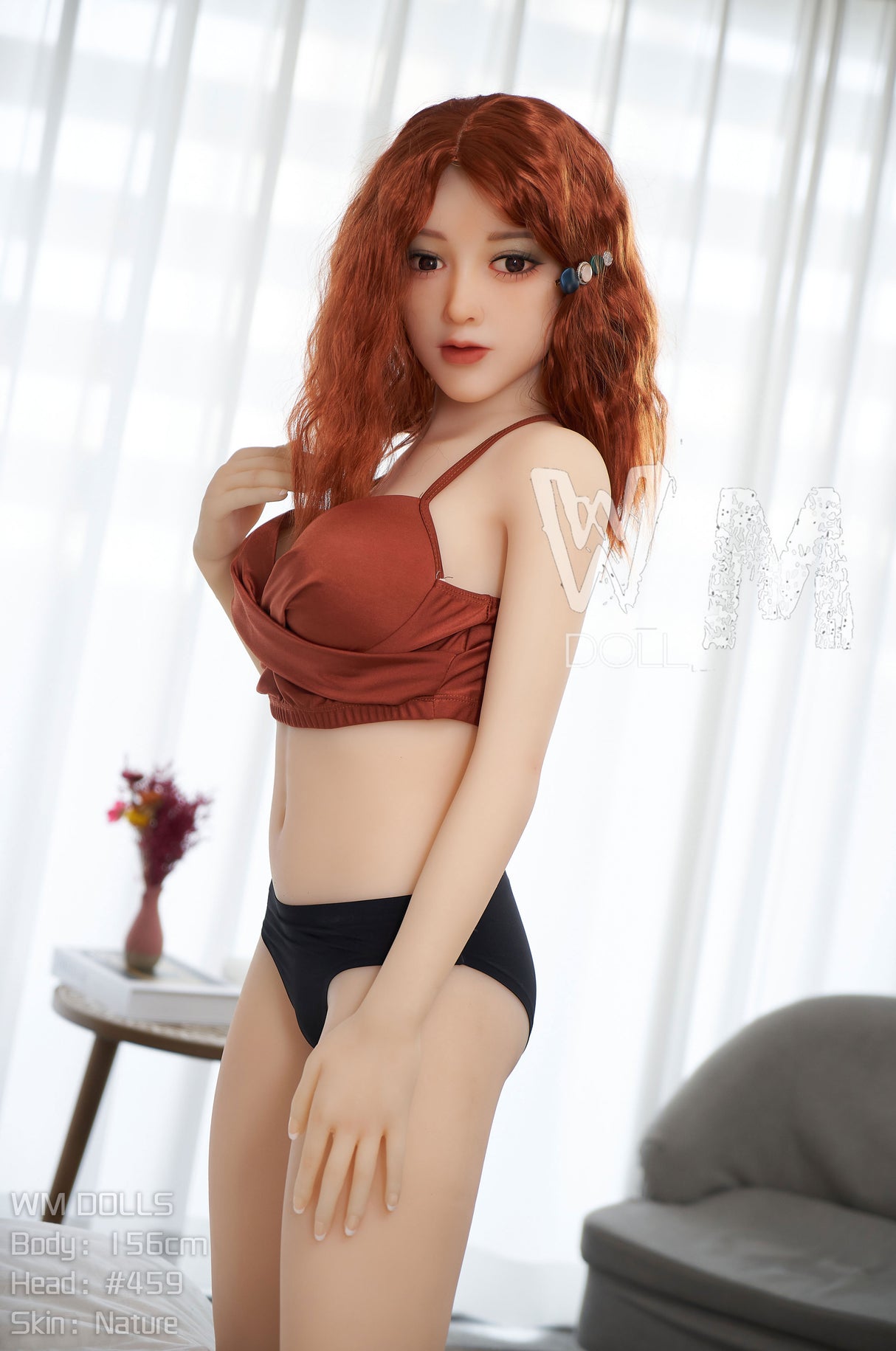 156cm/5ft1 C-cup S-TPE Sex Doll – Harley
