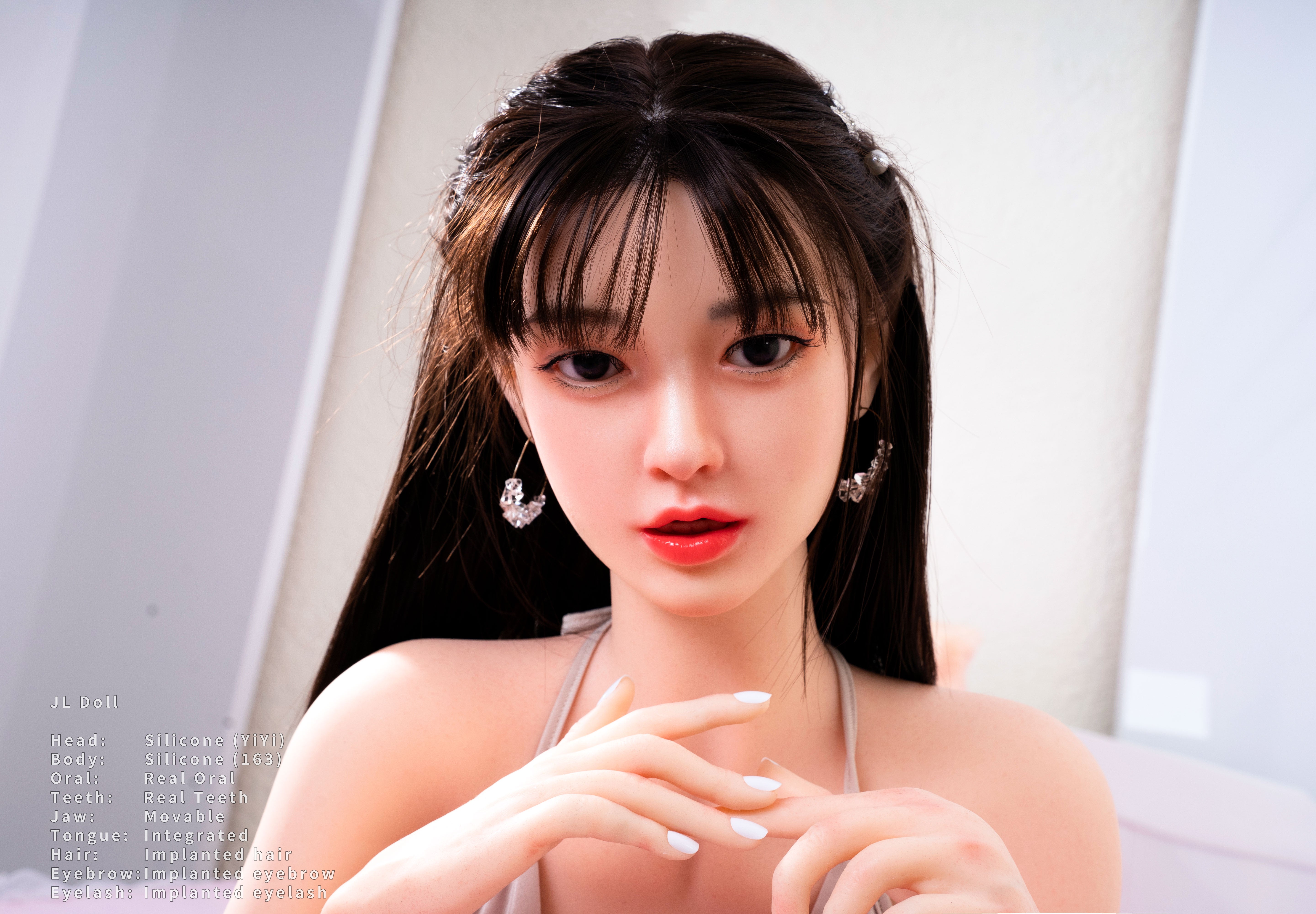 身長163cm/5フィート4インチ、Fカップのシリコン製セックスドール – ヴェラ