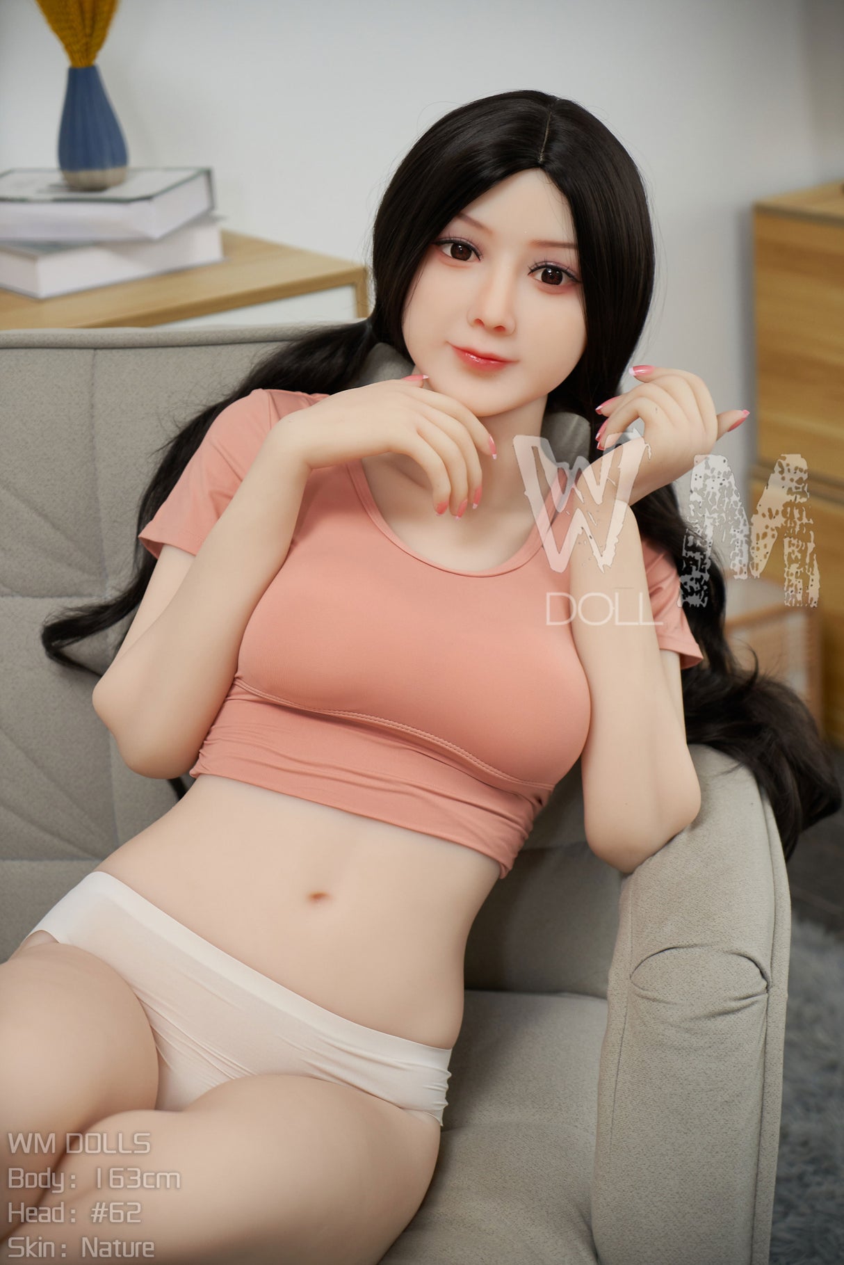 163cm/5ft4 D-cup S-TPE Sex Doll – Angelica