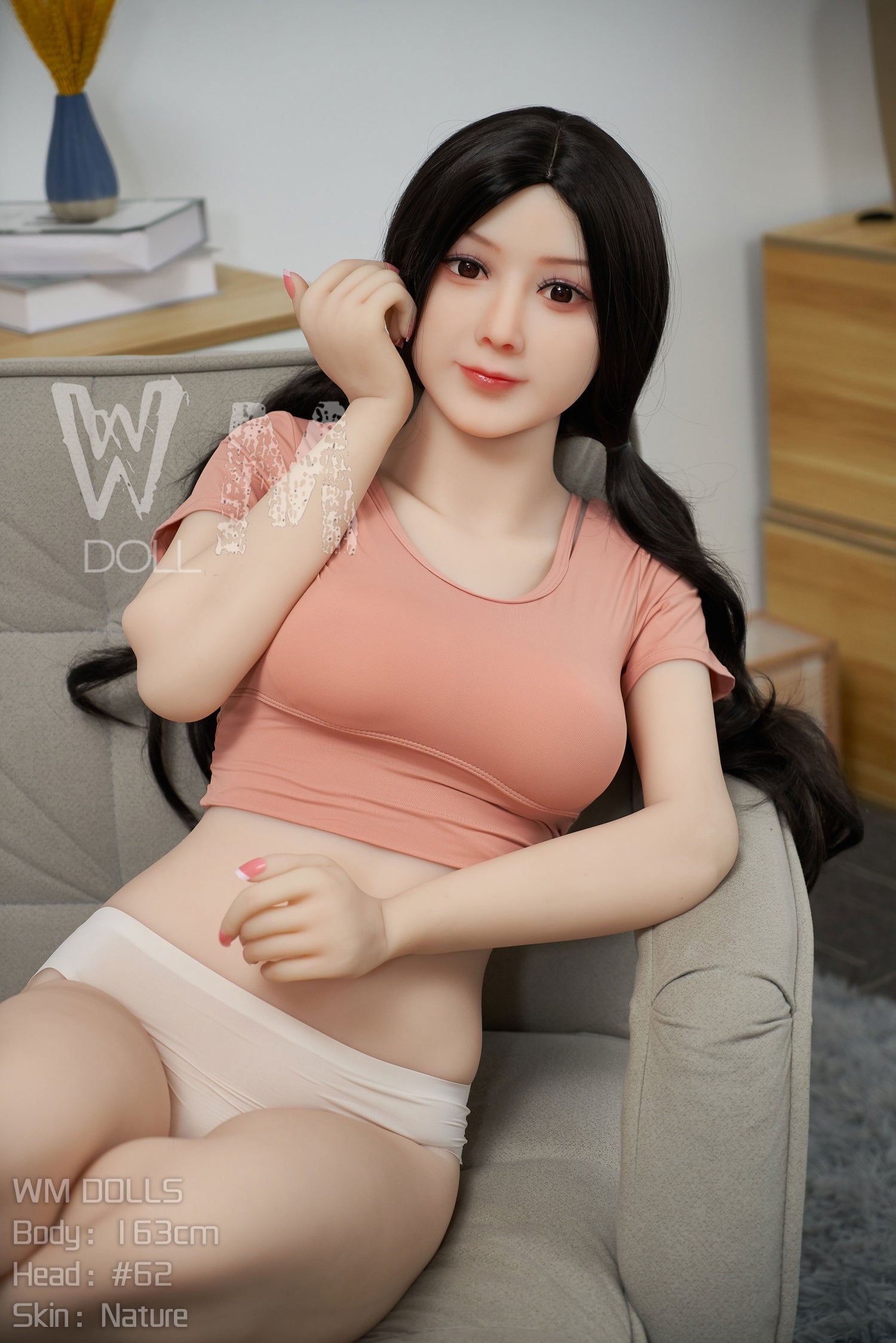 163cm/5ft4 D-cup S-TPE Sex Doll – Angelica