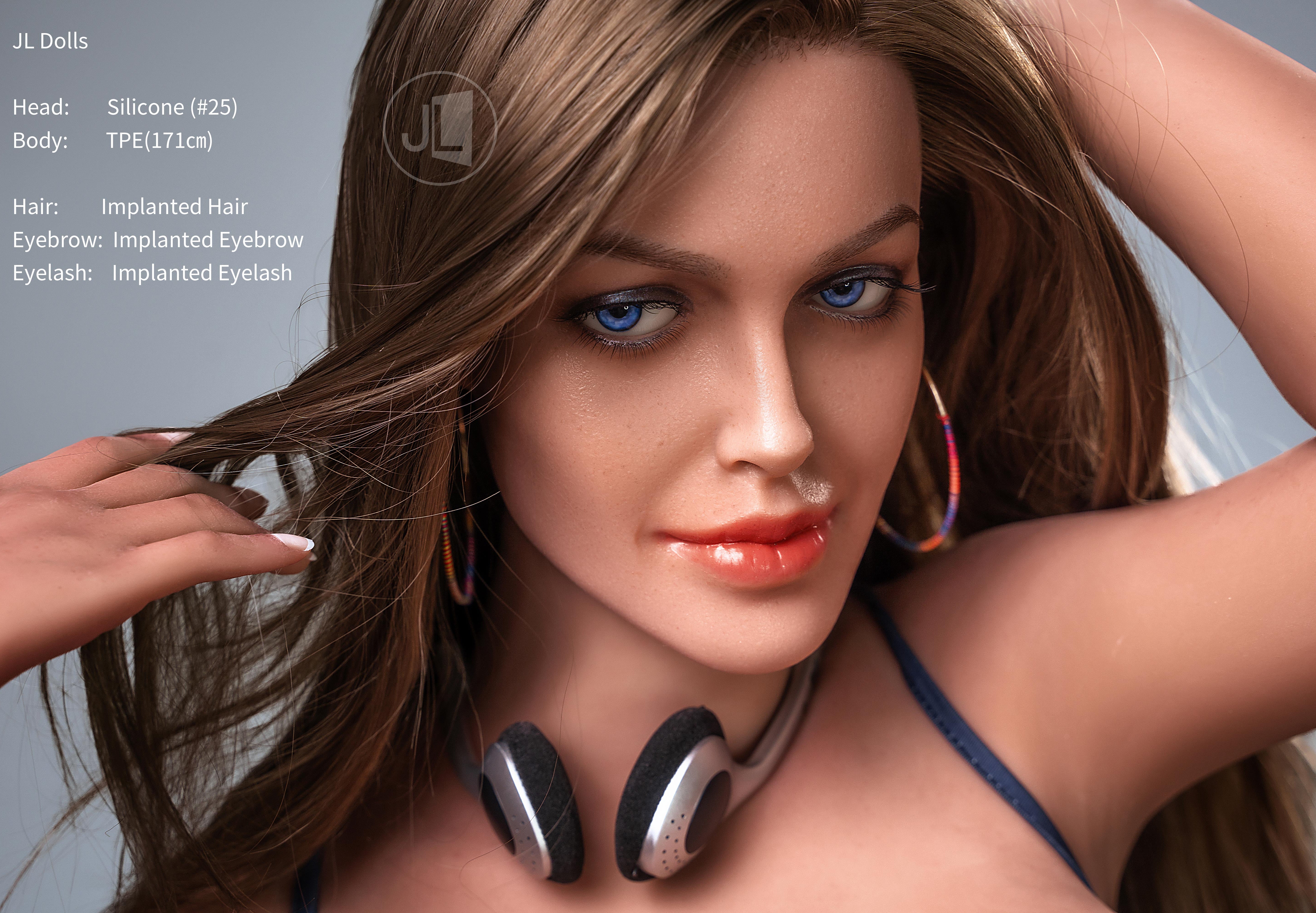 171cm/5ft6 K-cup Silicone Head TPE Body Sex Doll – Dania