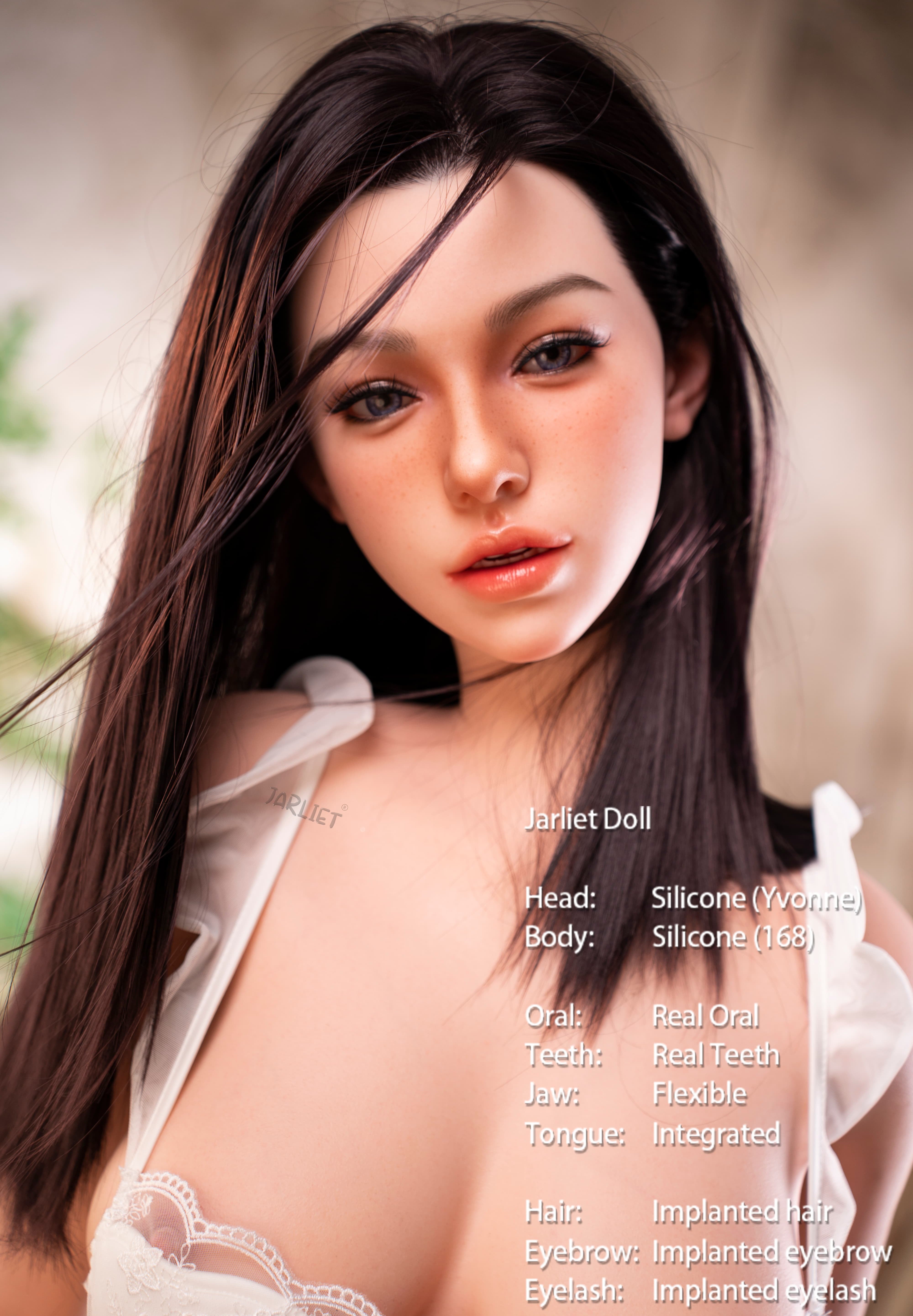 168cm/5ft6 D-cup Silicone Sex Doll – Yvonne