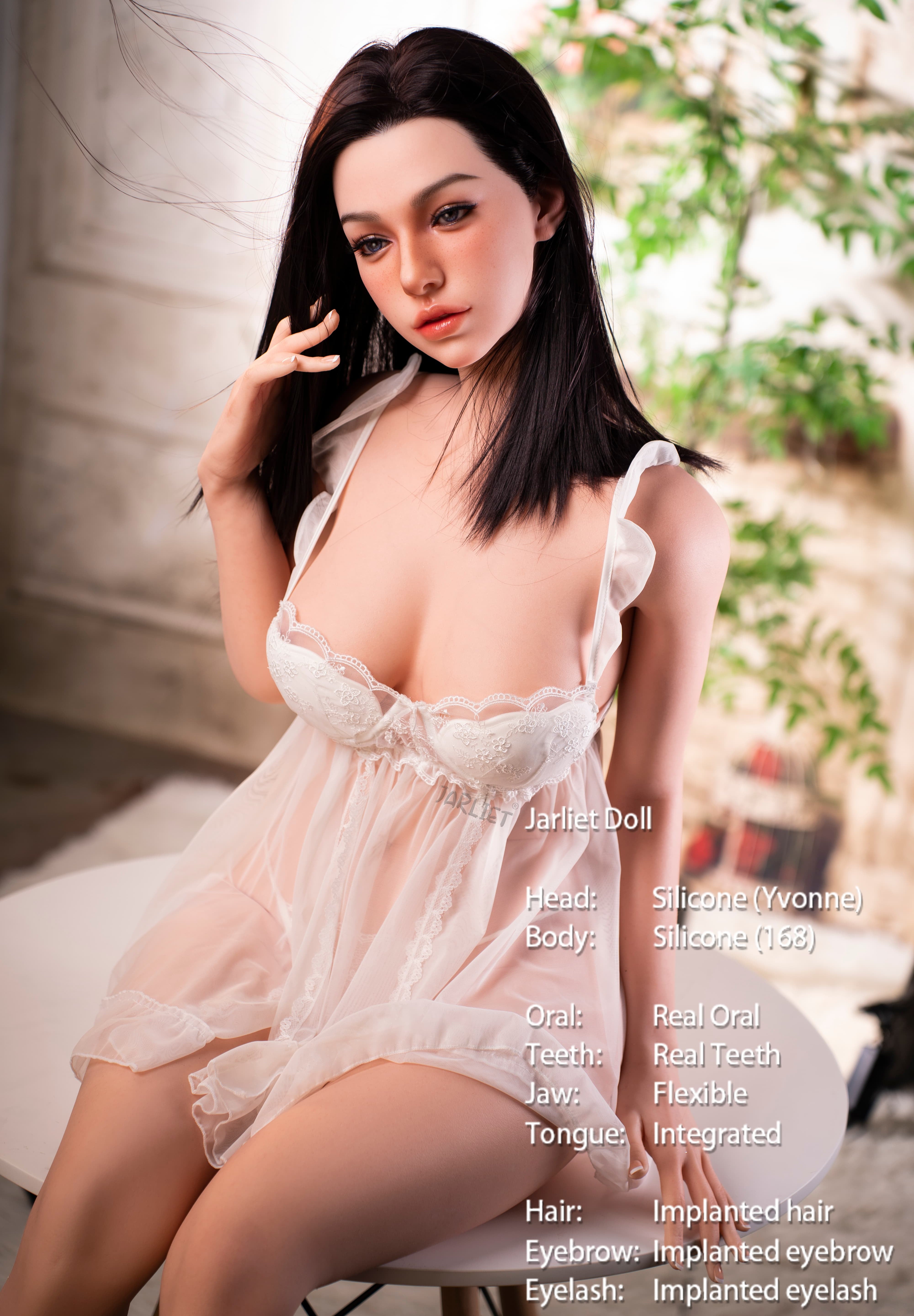 168cm/5ft6 D-cup Silicone Sex Doll – Yvonne