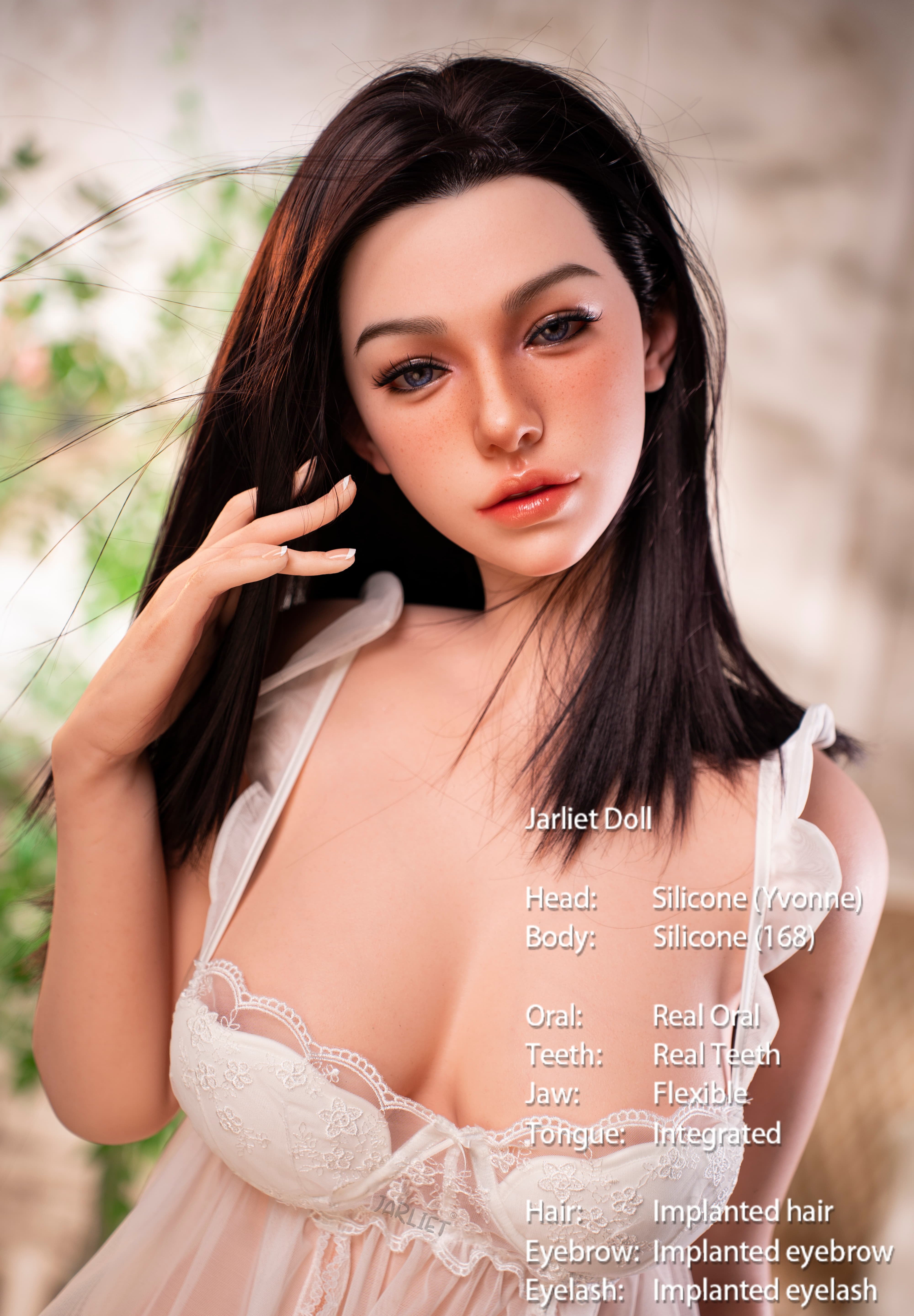 168cm/5ft6 D-cup Silicone Sex Doll – Yvonne