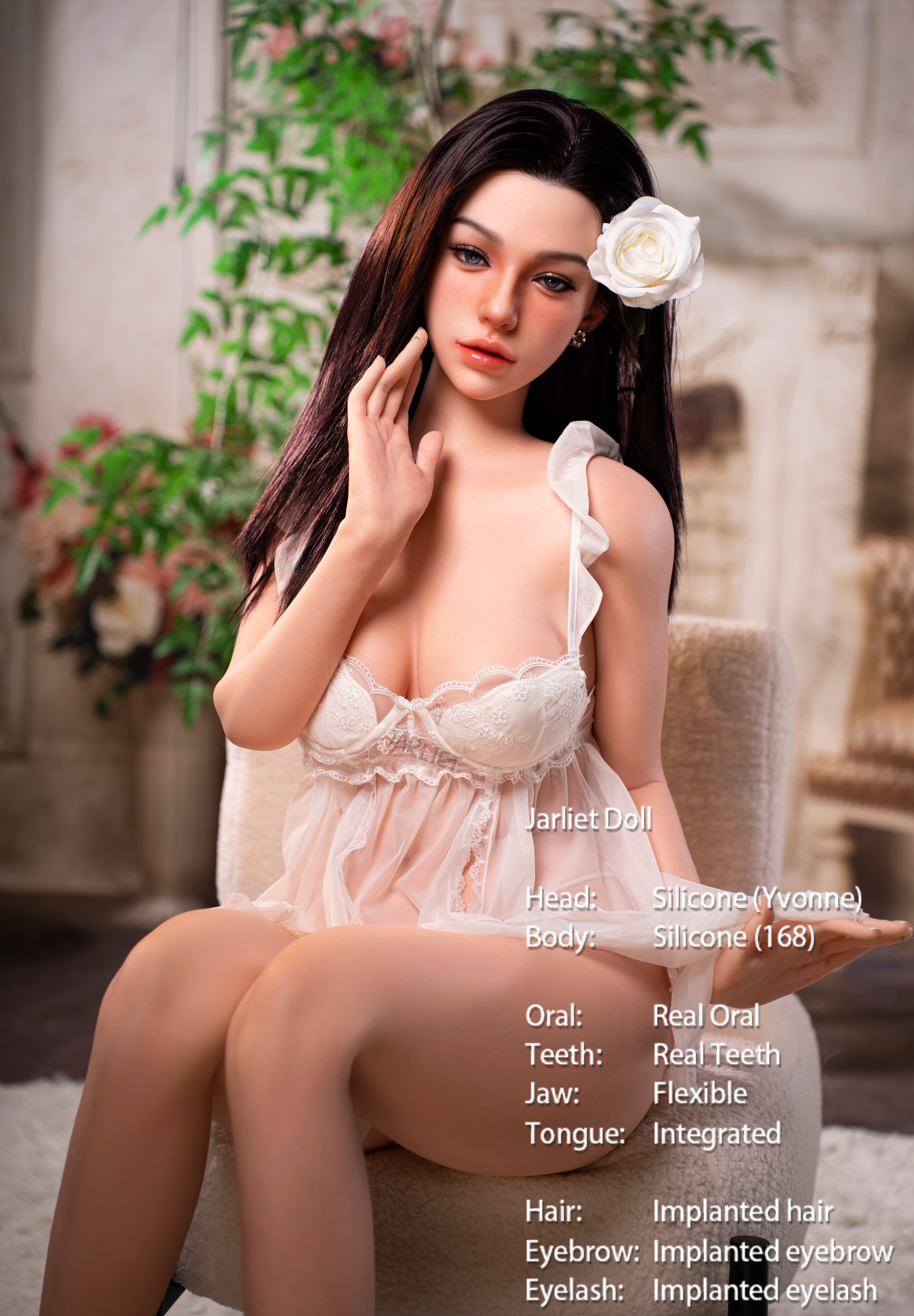 168cm/5ft6 D-cup Silicone Sex Doll – Yvonne