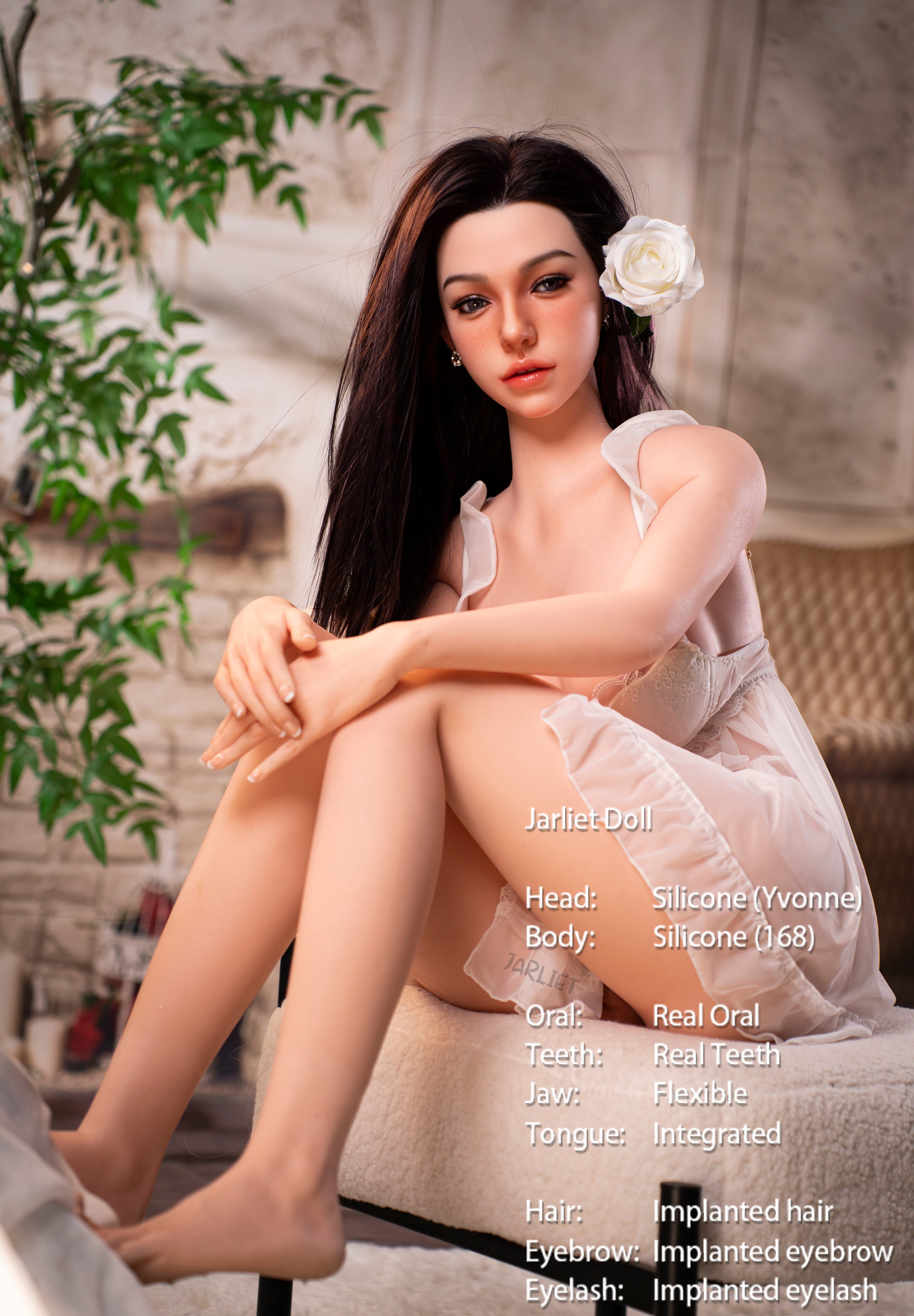 168cm/5ft6 D-cup Silicone Sex Doll – Yvonne