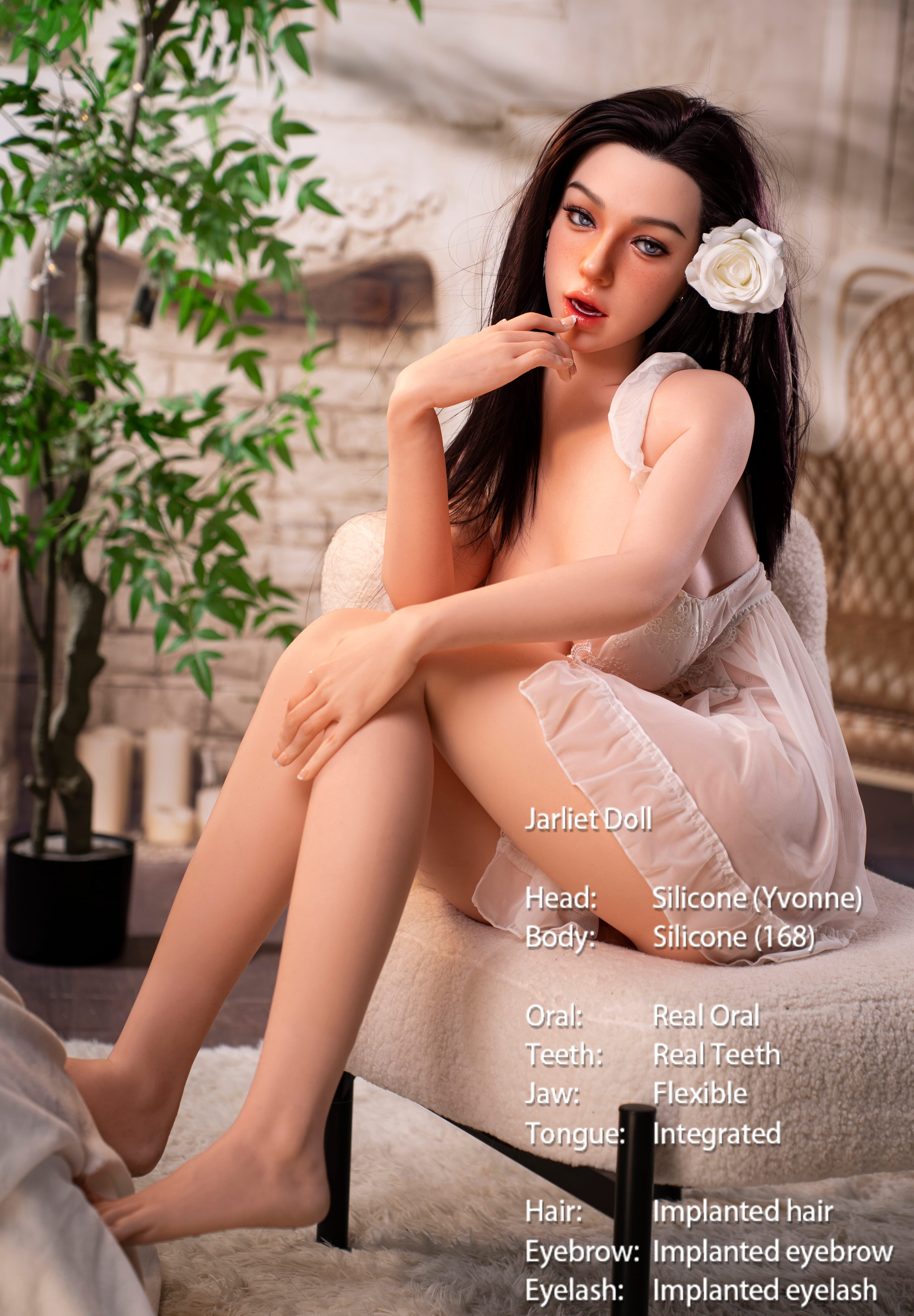 168cm/5ft6 D-cup Silicone Sex Doll – Yvonne