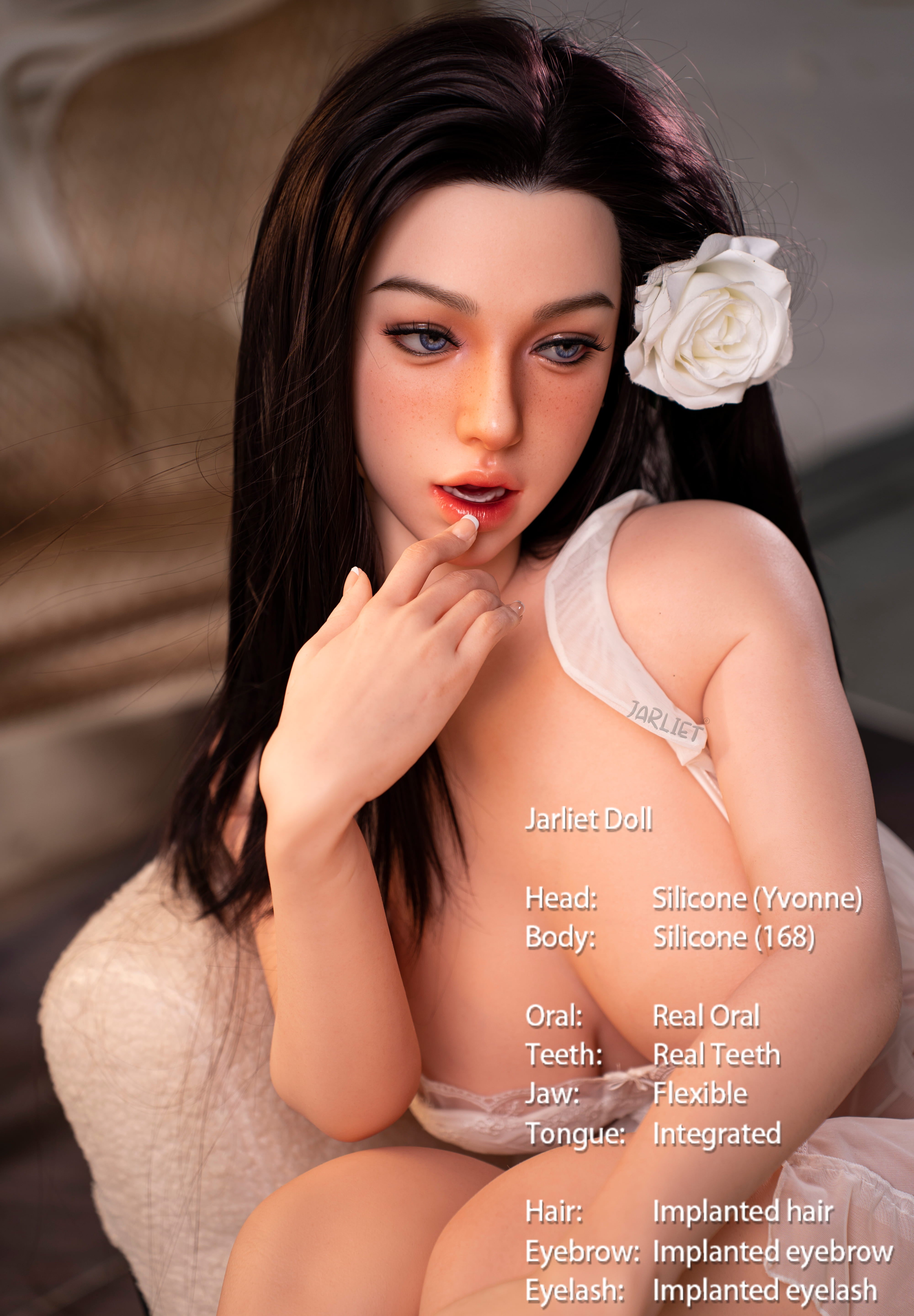 168cm/5ft6 D-cup Silicone Sex Doll – Yvonne