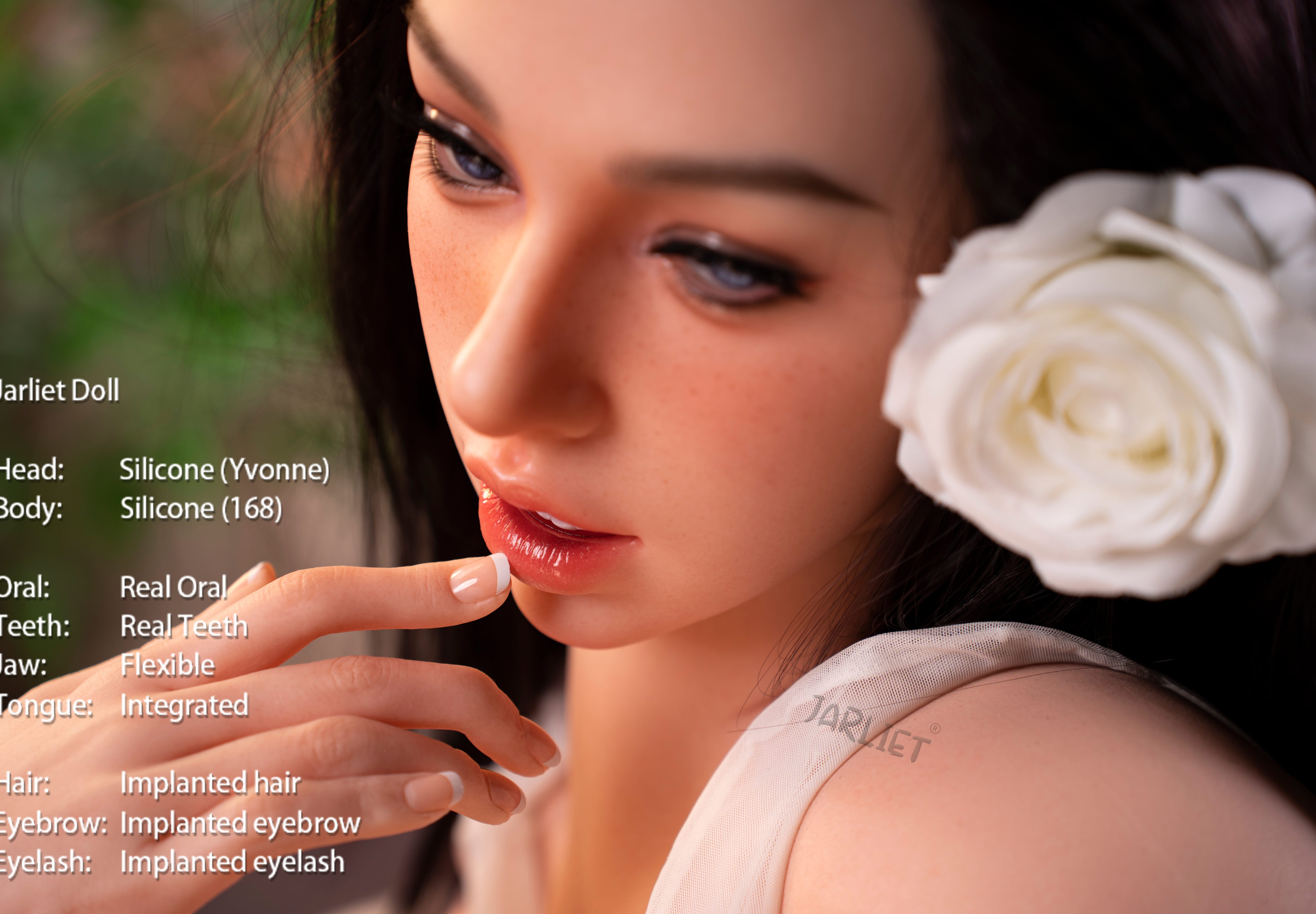 168cm/5ft6 D-cup Silicone Sex Doll – Yvonne