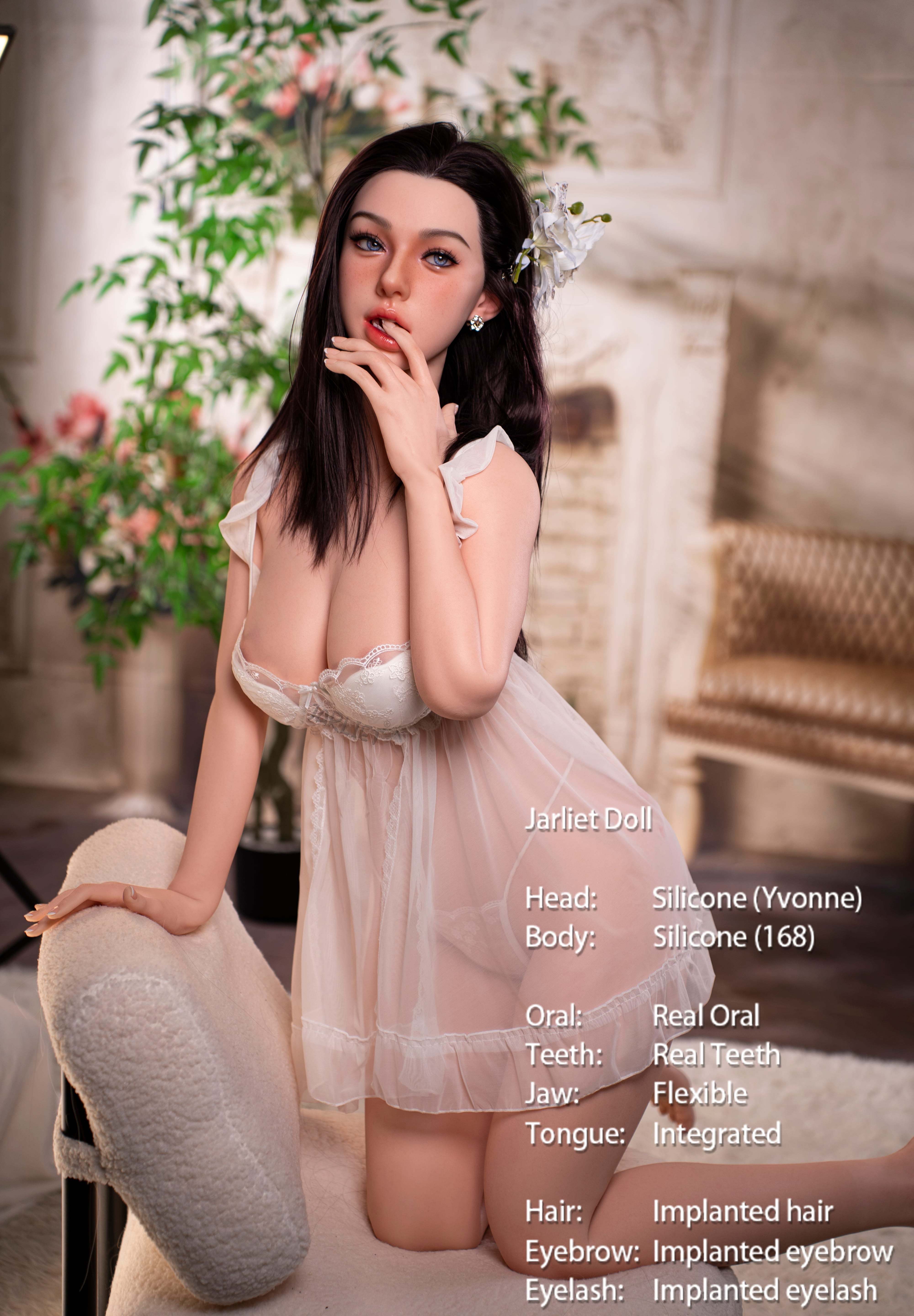 168cm/5ft6 D-cup Silicone Sex Doll – Yvonne