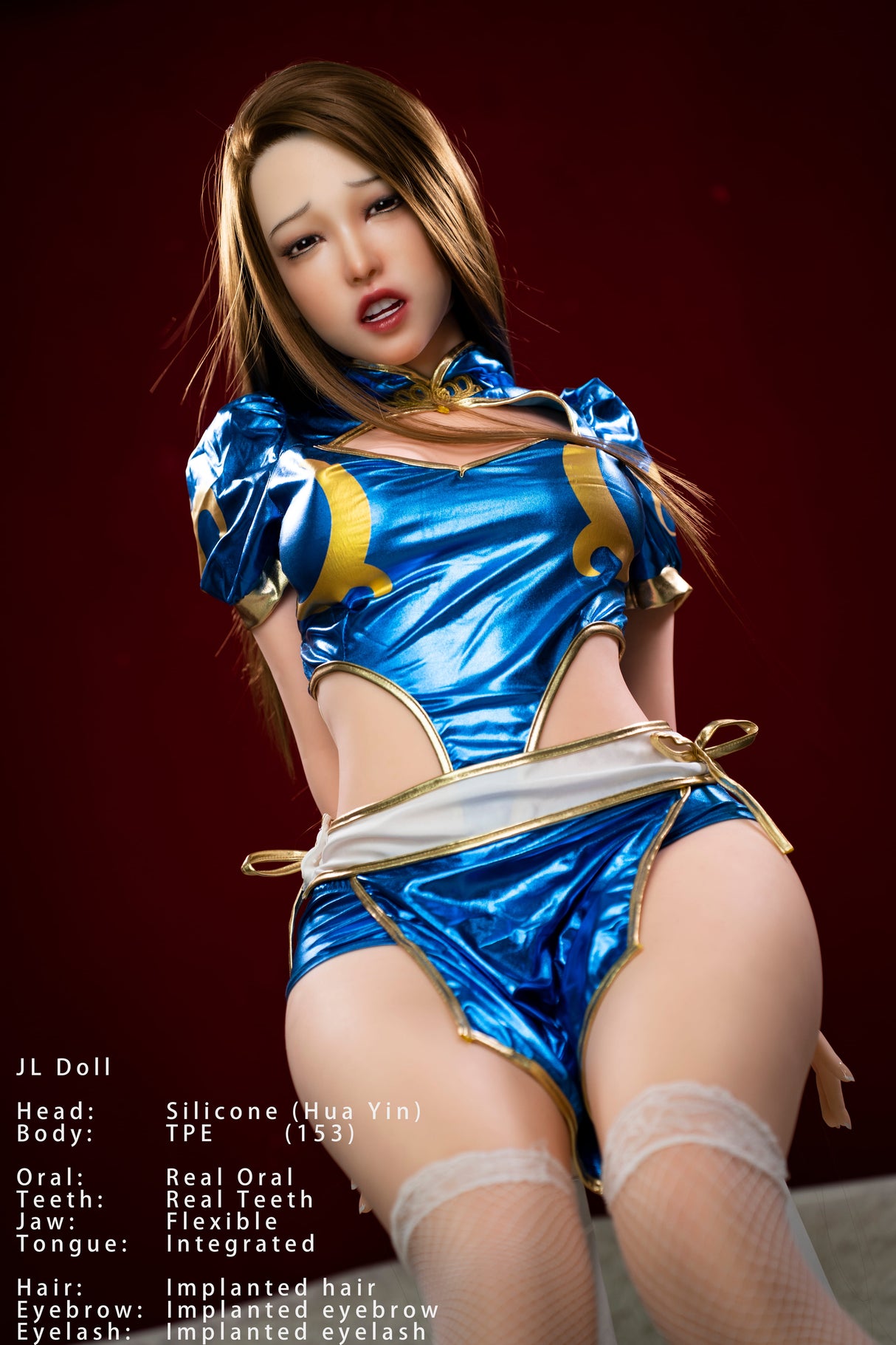 153cm/5ft E-cup Silicone Head TPE Body Sex Doll – Selyna