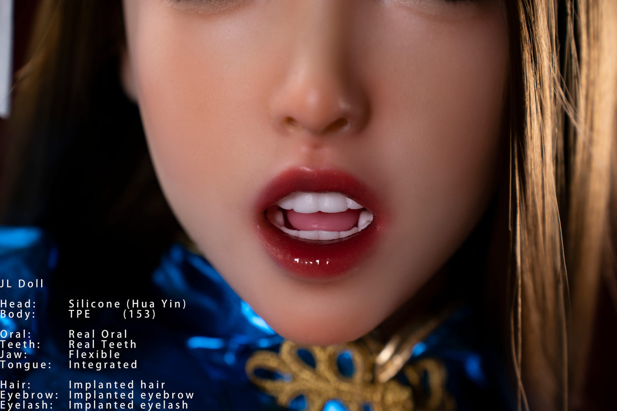 153cm/5ft E-cup Silicone Head TPE Body Sex Doll – Selyna