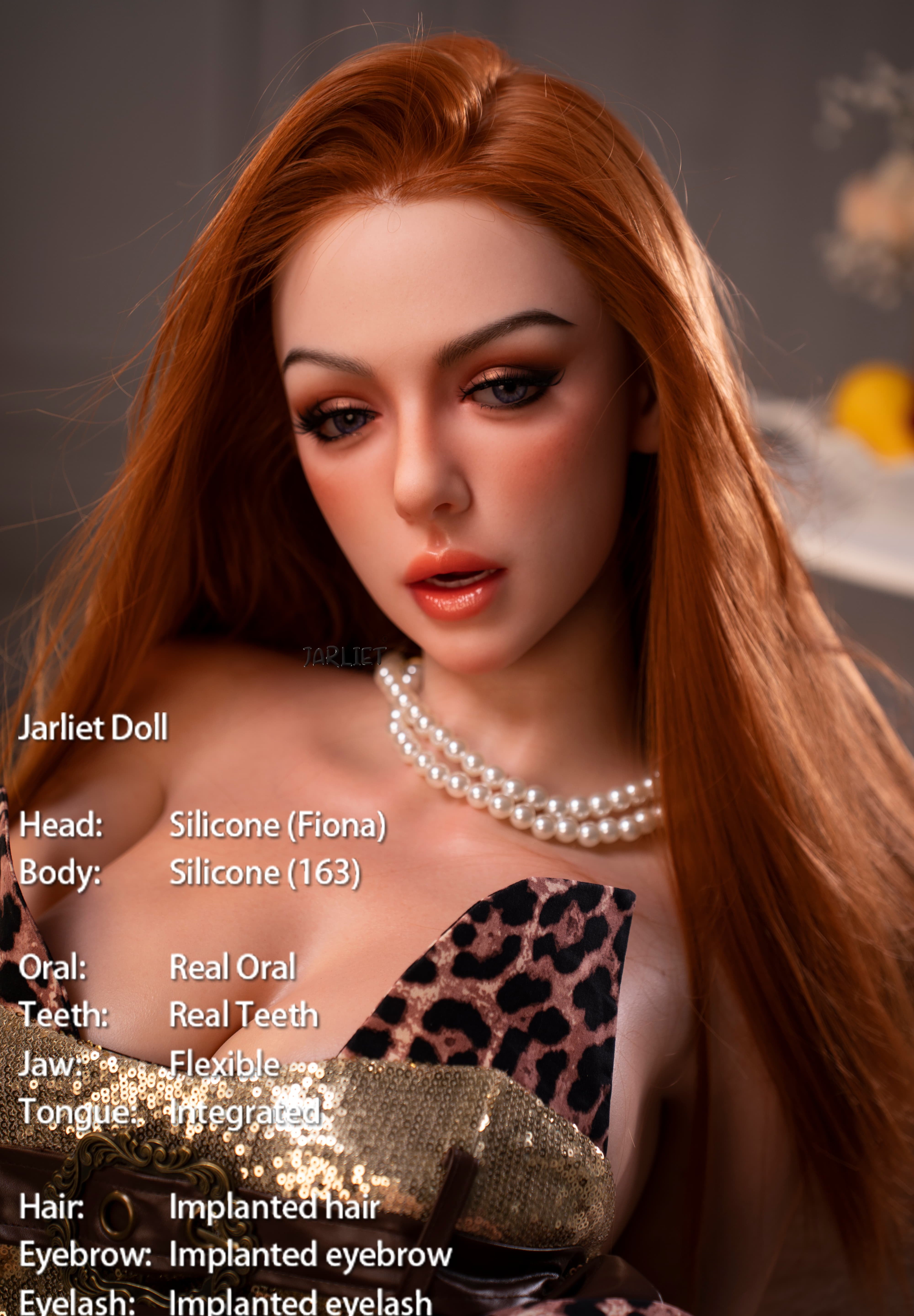 163cm/5ft4 E-cup Silicone Sex Doll – Fiona