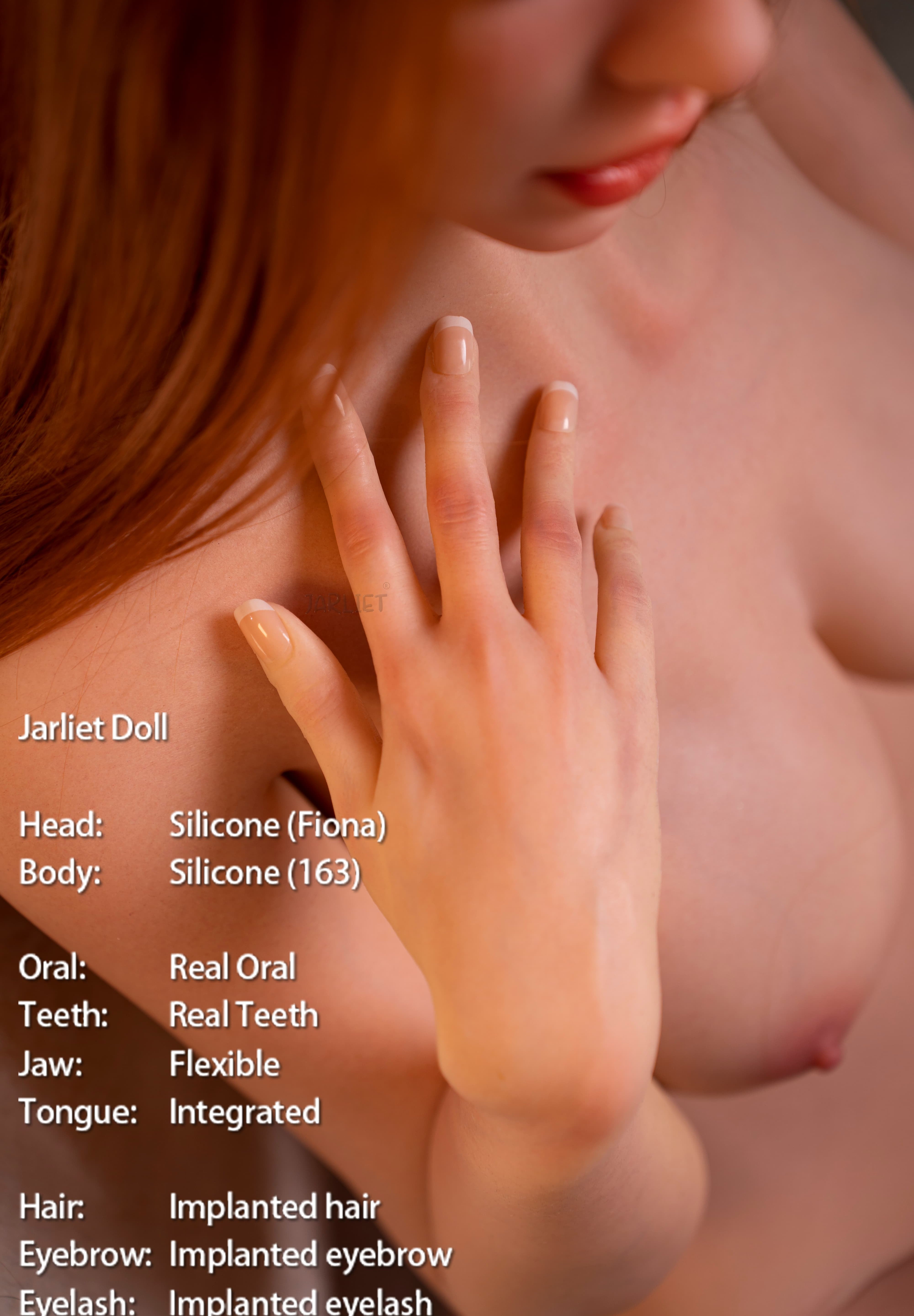 163cm/5ft4 E-cup Silicone Sex Doll – Fiona