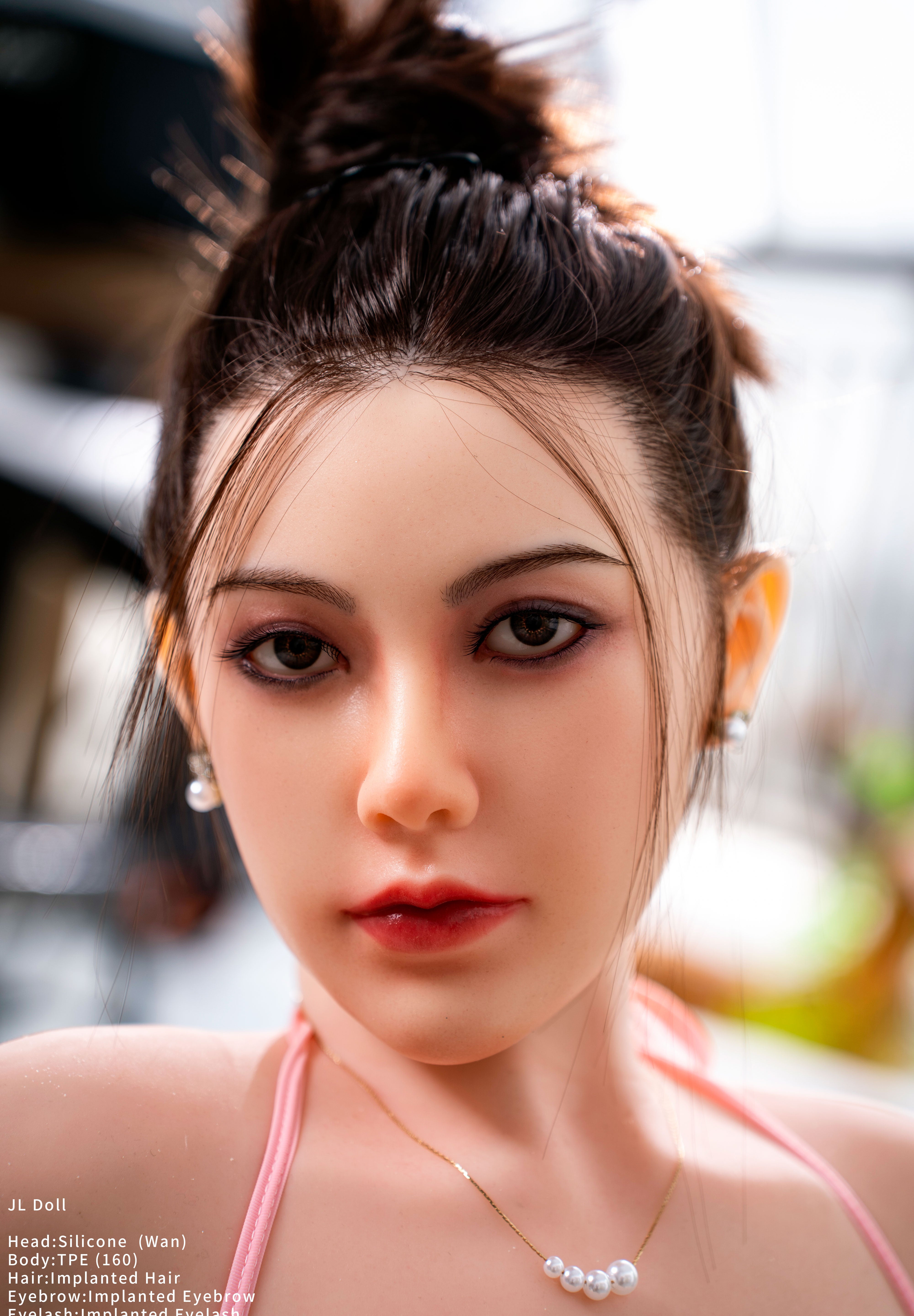 160cm/5ft3 E-cup Silicone Head TPE Body Sex Doll – Jasira