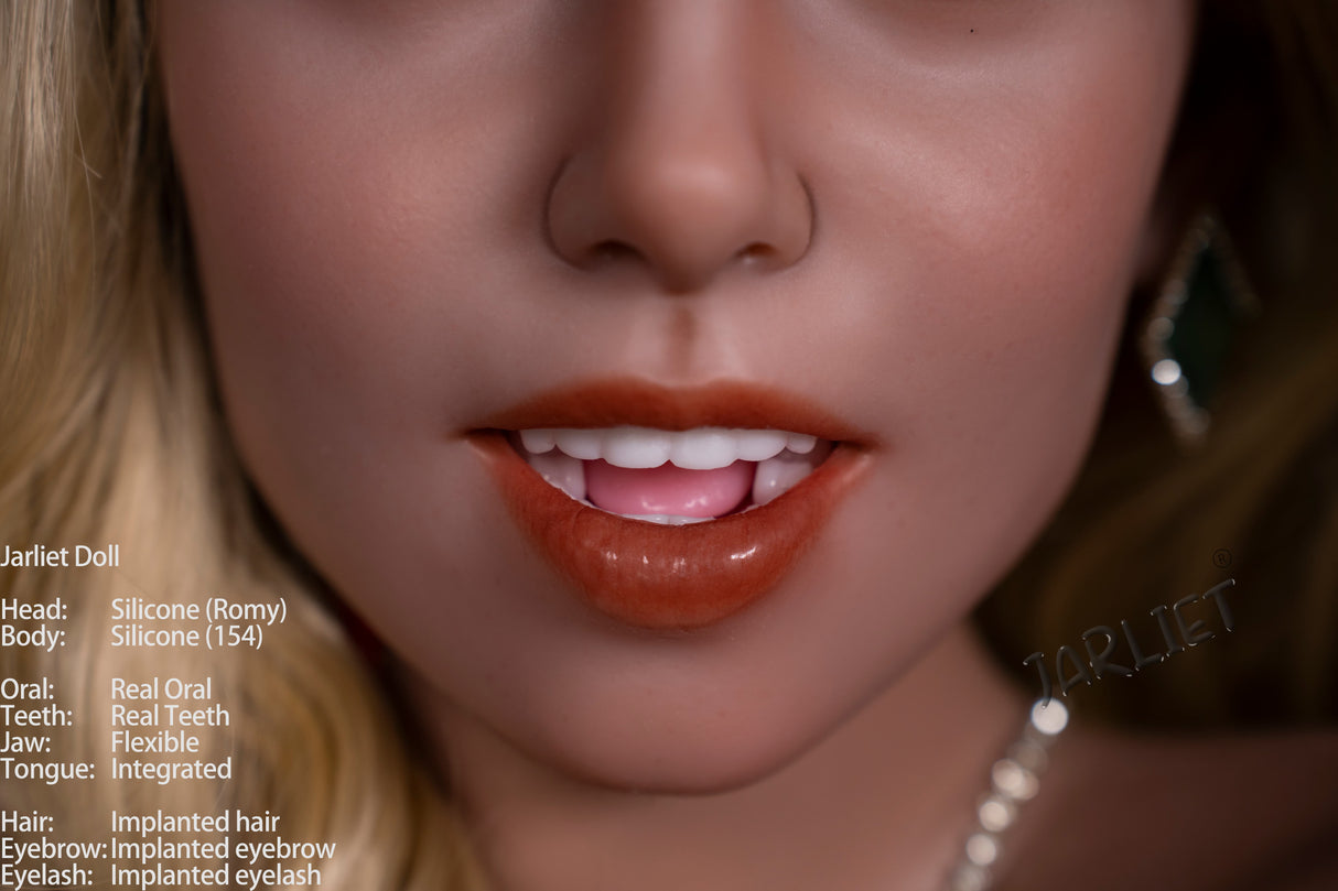 154cm/5ft1 D-cup Silicone Sex Doll – Delia