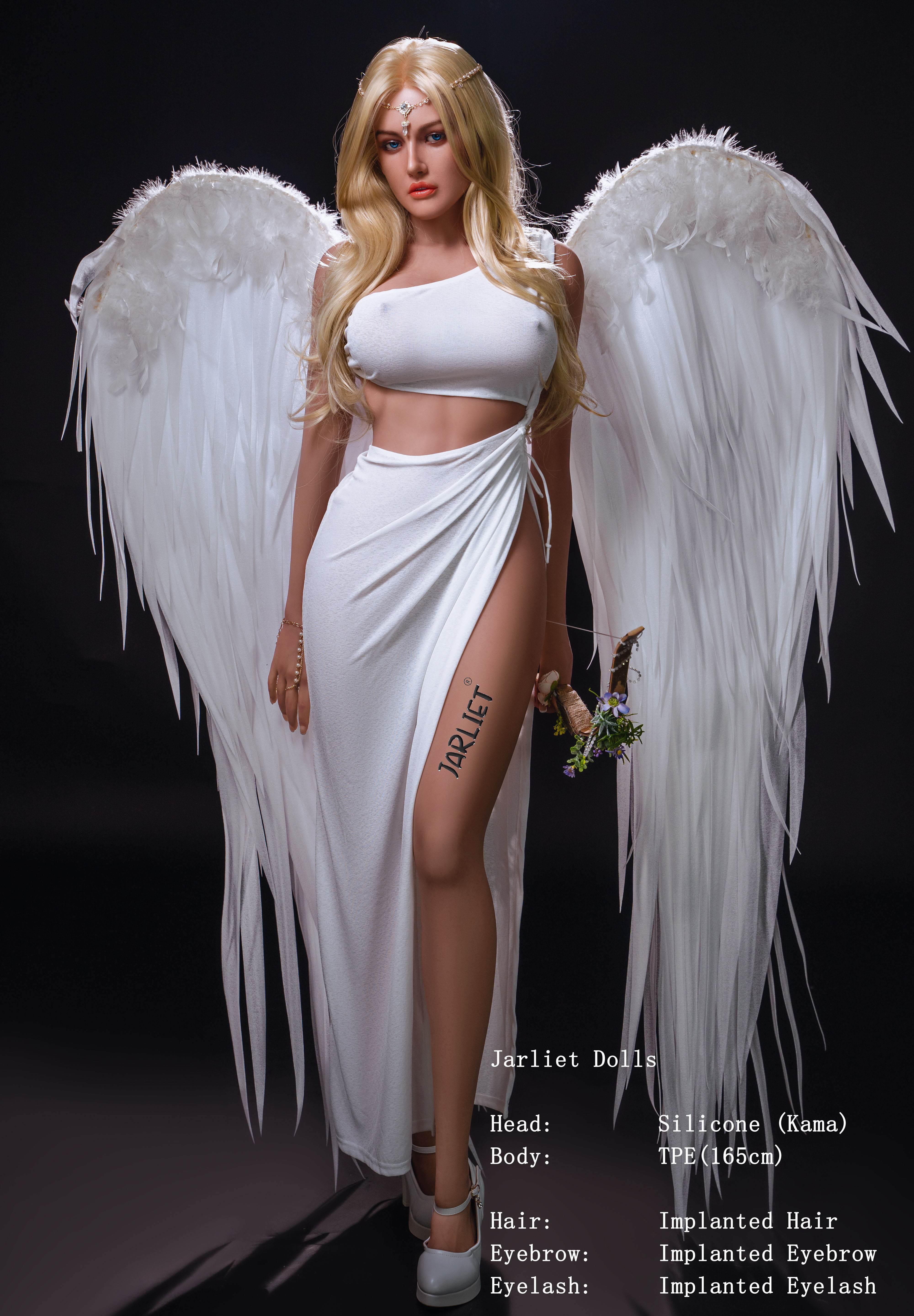 165cm/5ft4 E-cup Silicone Head TPE Body Sex Doll – Cleo