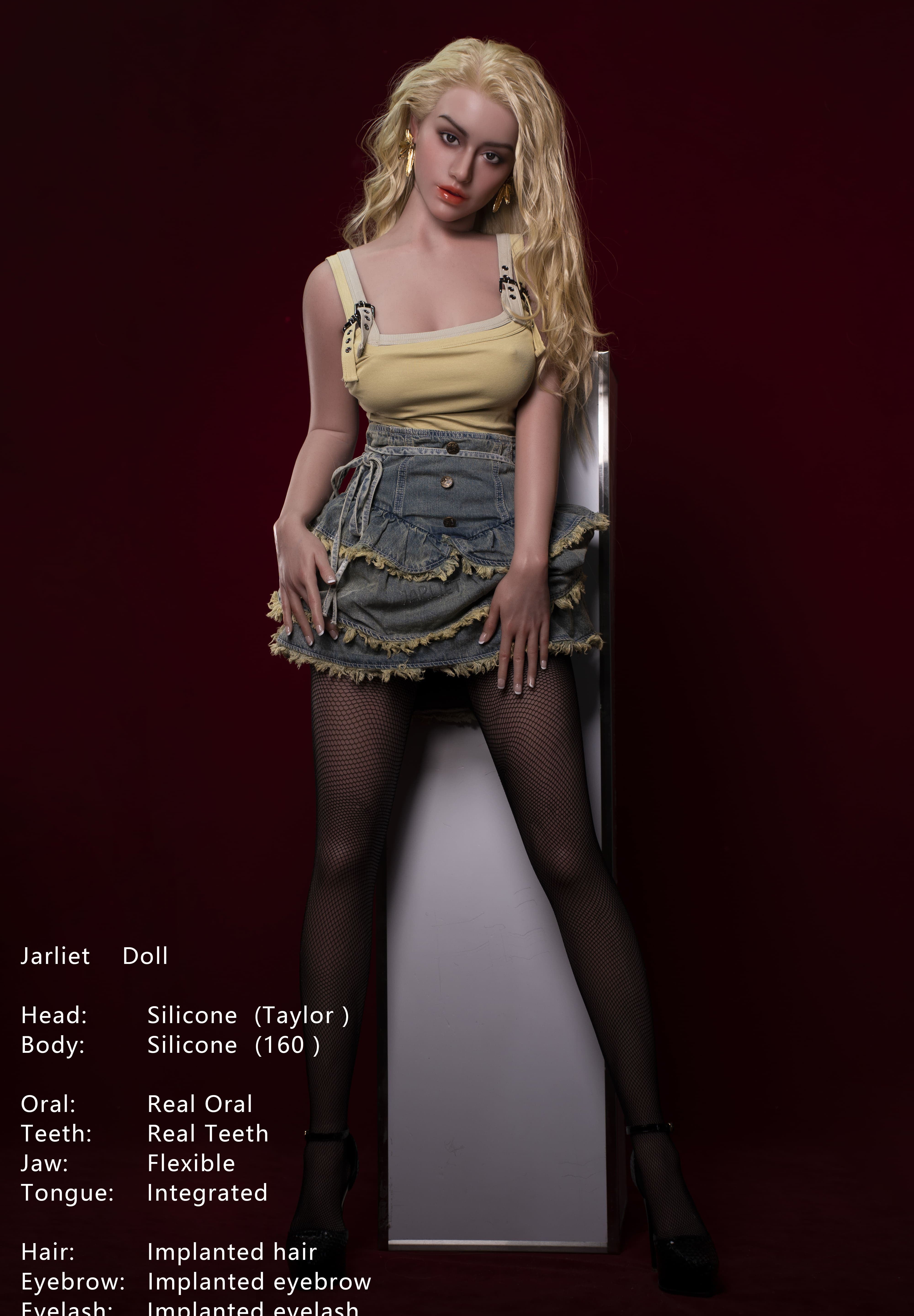 160cm/5ft3 F-cup Silicone Sex Doll – Narae