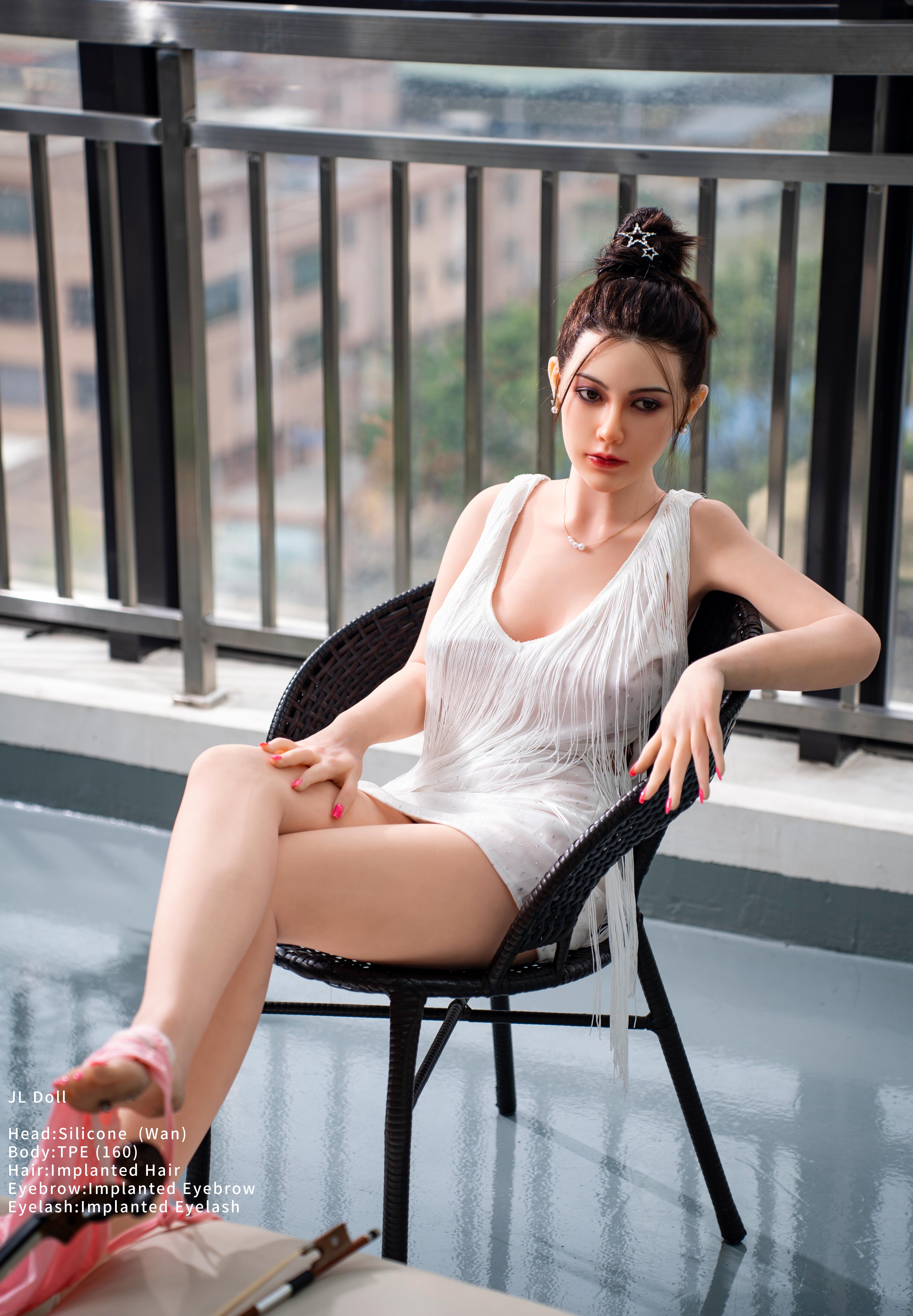 160cm/5ft3 E-cup Silicone Head TPE Body Sex Doll – Tannya