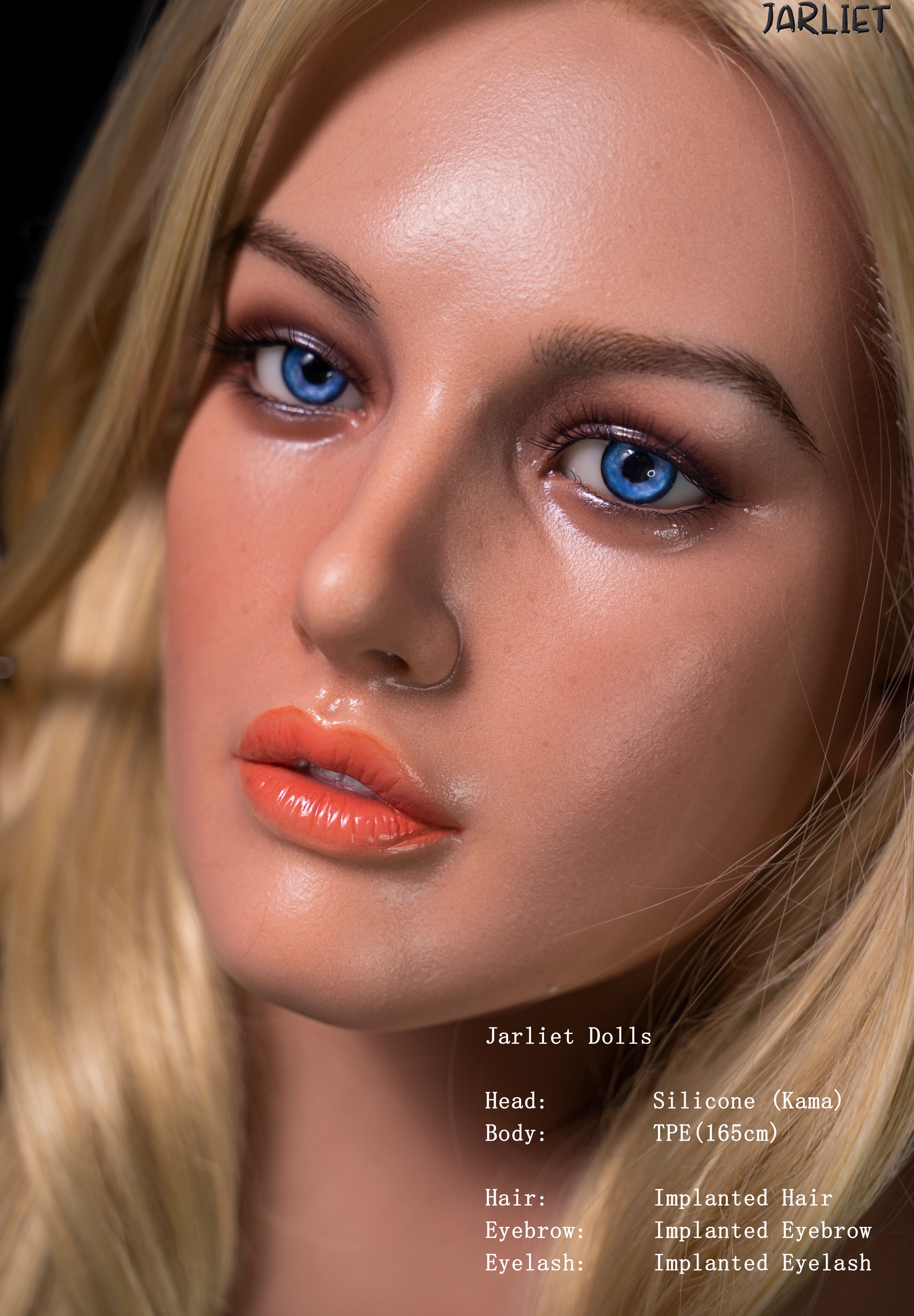 165cm/5ft4 E-cup Silicone Head TPE Body Sex Doll – Cleo