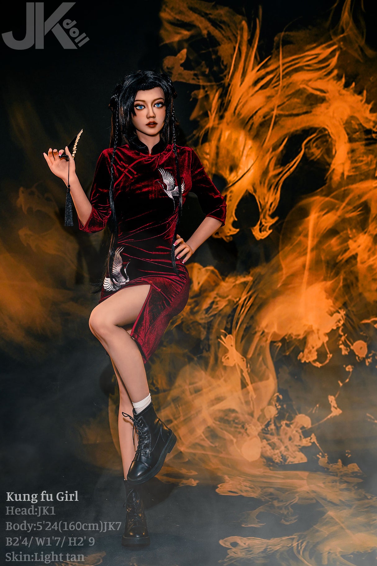 160cm/5ft3 D-cup S-TPE Sex Doll – Mysteria