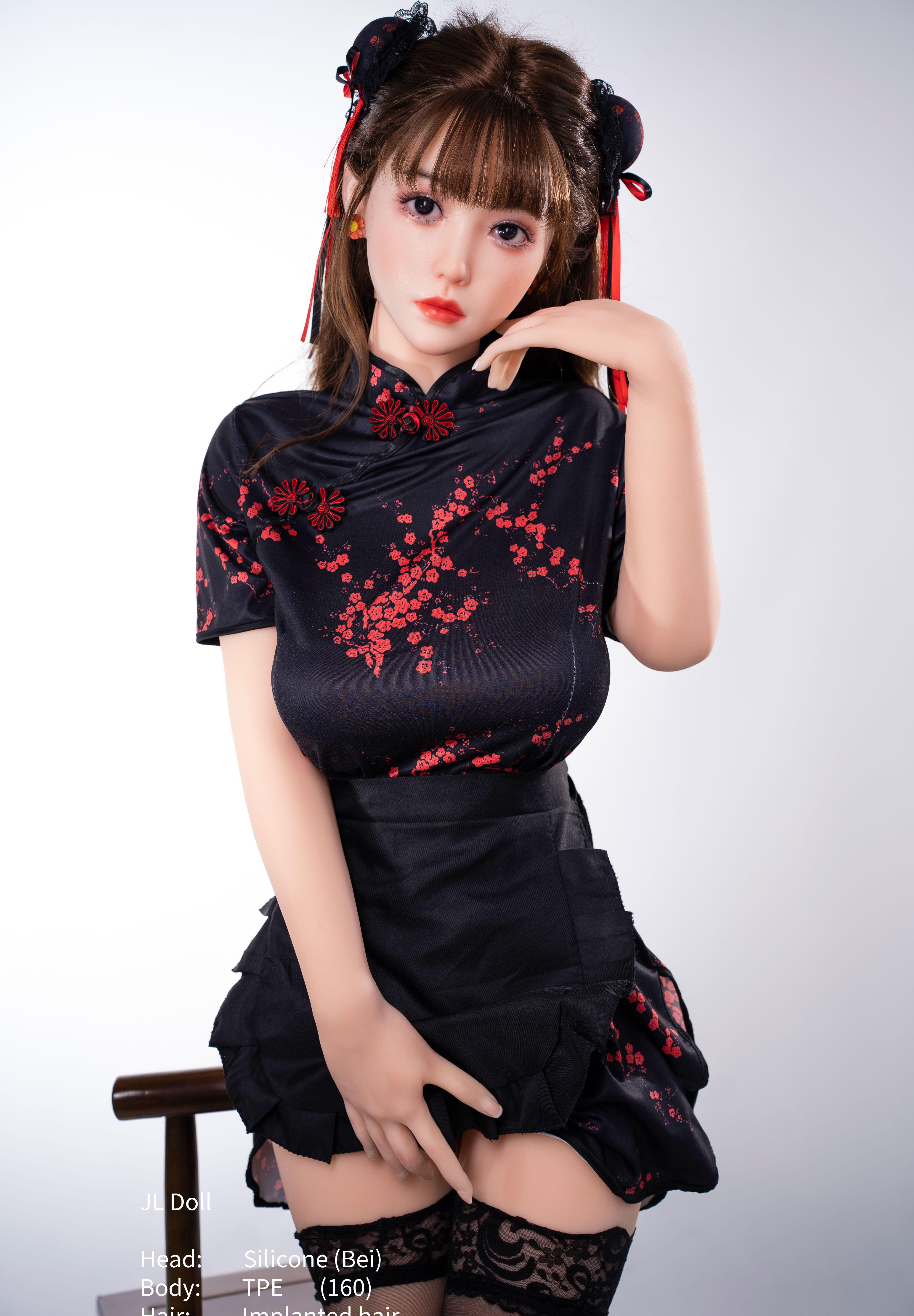 160cm/5ft2 D-cup Silicone Head TPE Body Sex Doll – Esme
