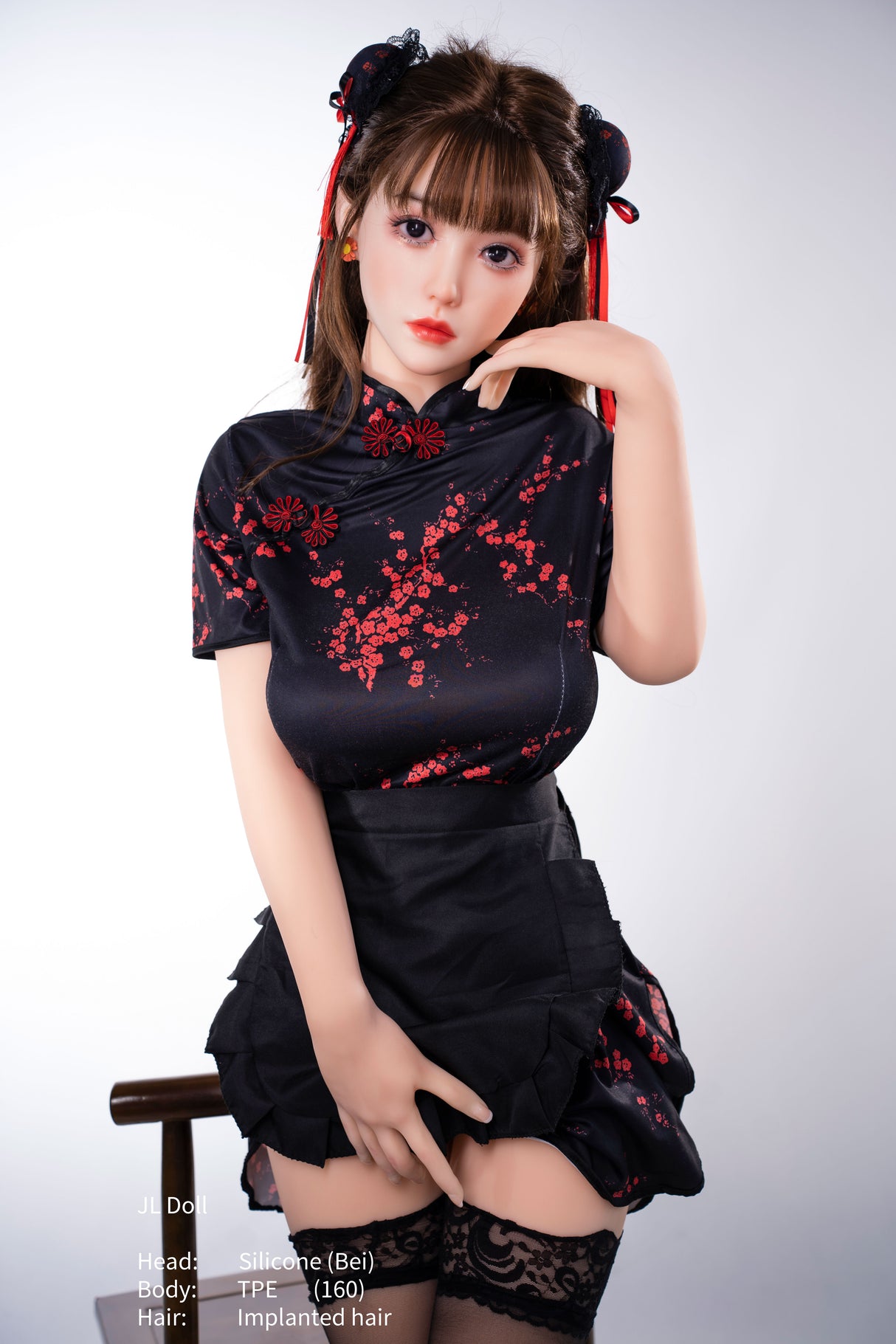 160cm/5ft2 D-cup Silicone Head TPE Body Sex Doll – Esme