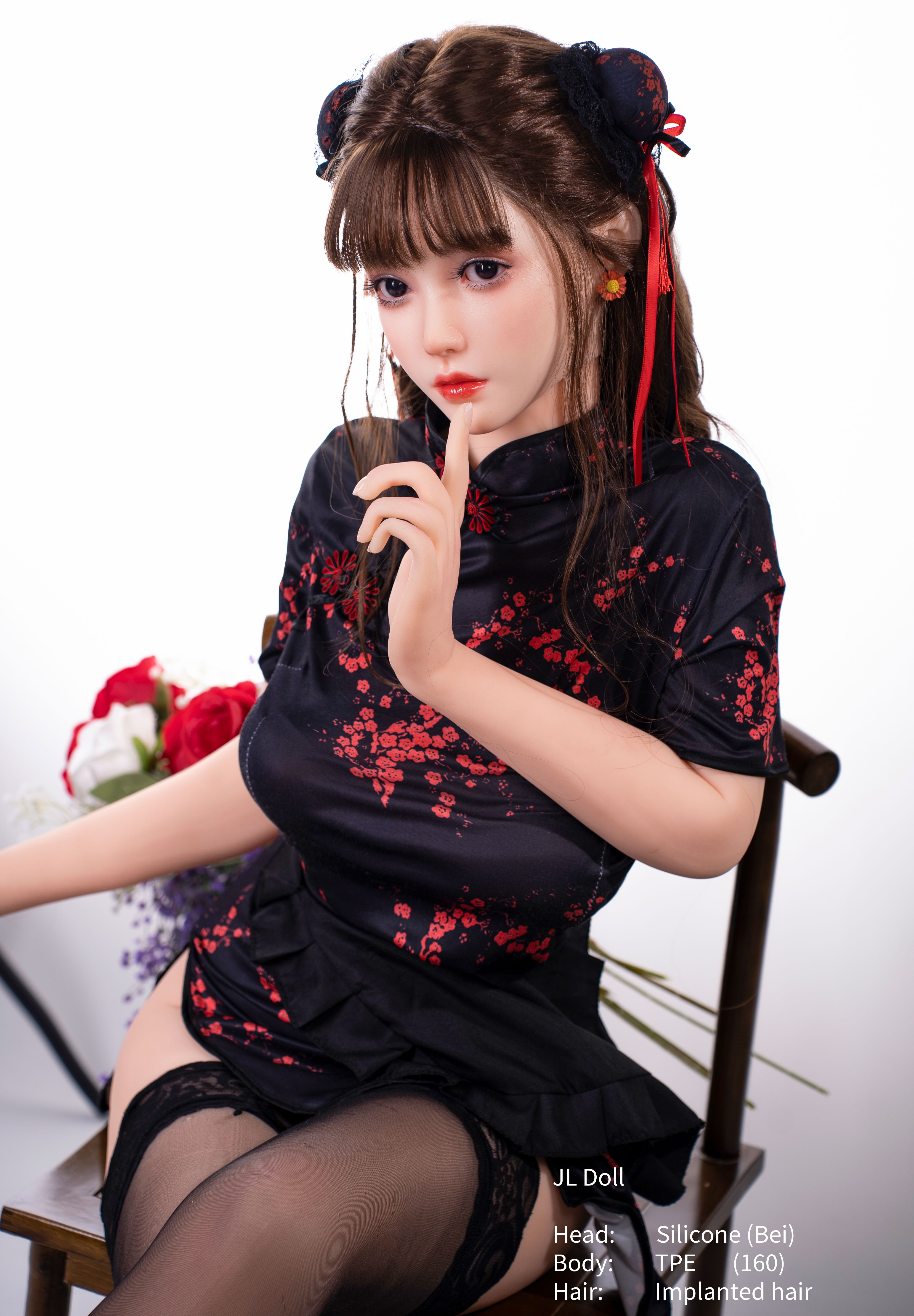 160cm/5ft2 D-cup Silicone Head TPE Body Sex Doll – Esme