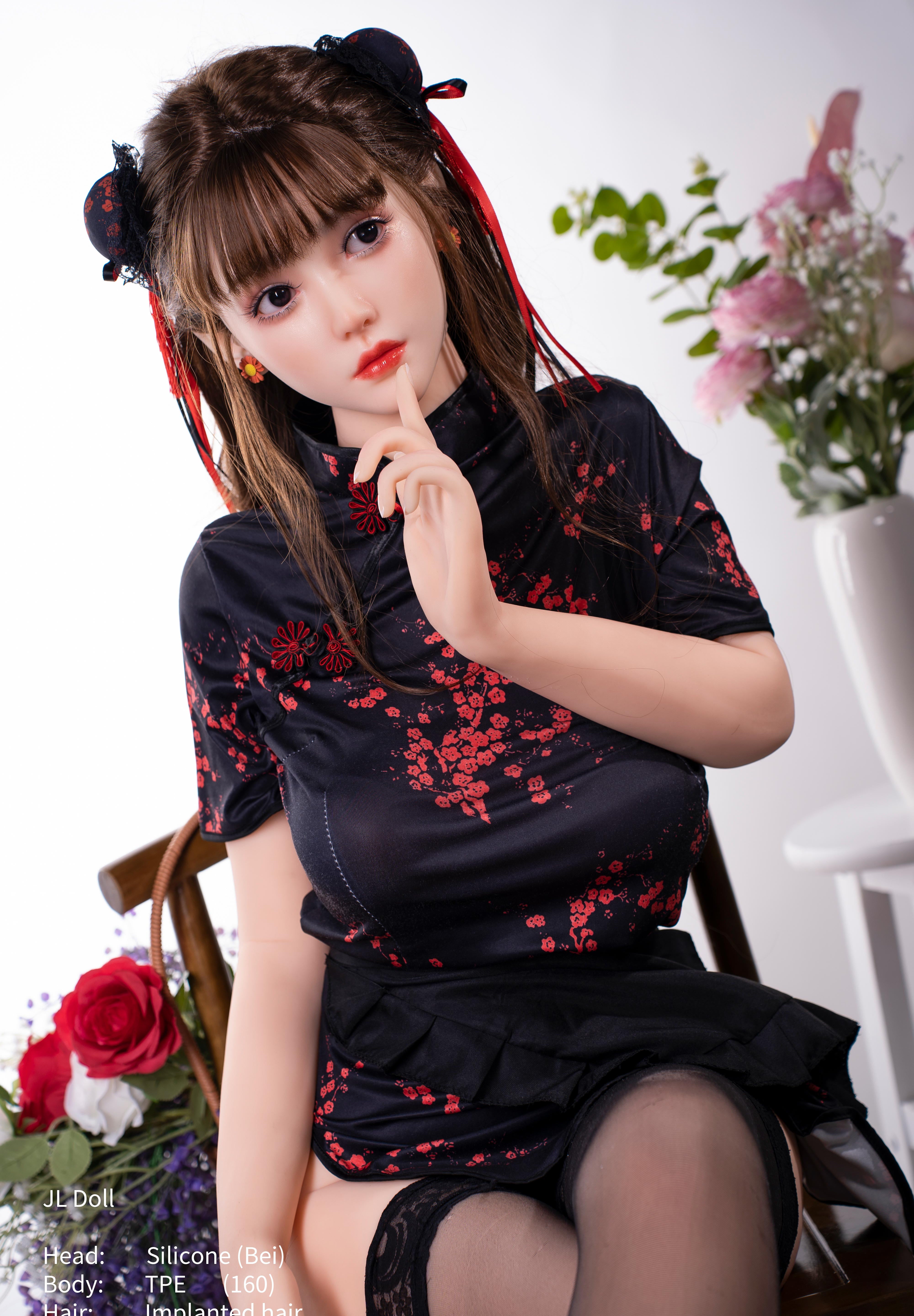 160cm/5ft2 D-cup Silicone Head TPE Body Sex Doll – Esme