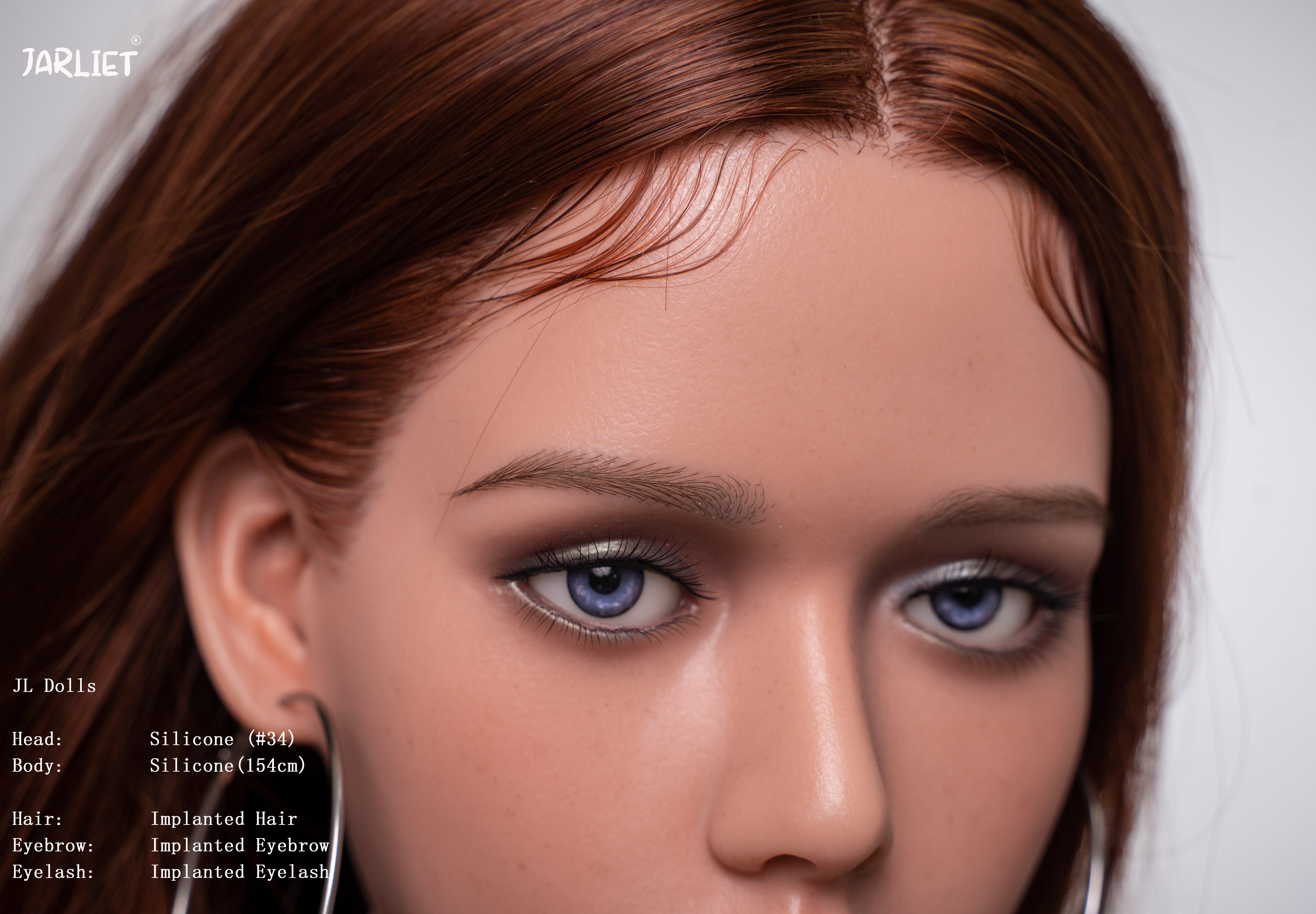 154cm/5ft1 E-cup Silicone Sex Doll – Nalexa