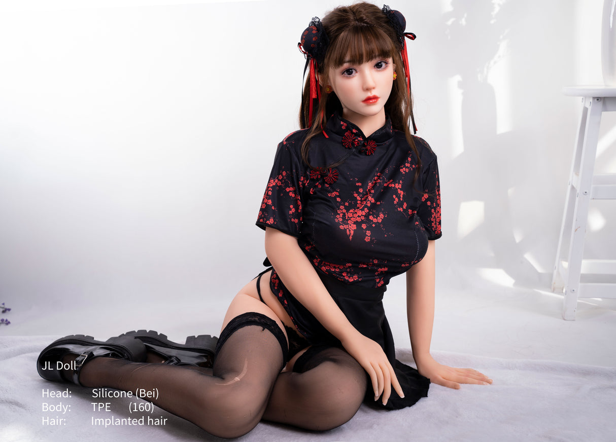 160cm/5ft2 D-cup Silicone Head TPE Body Sex Doll – Esme