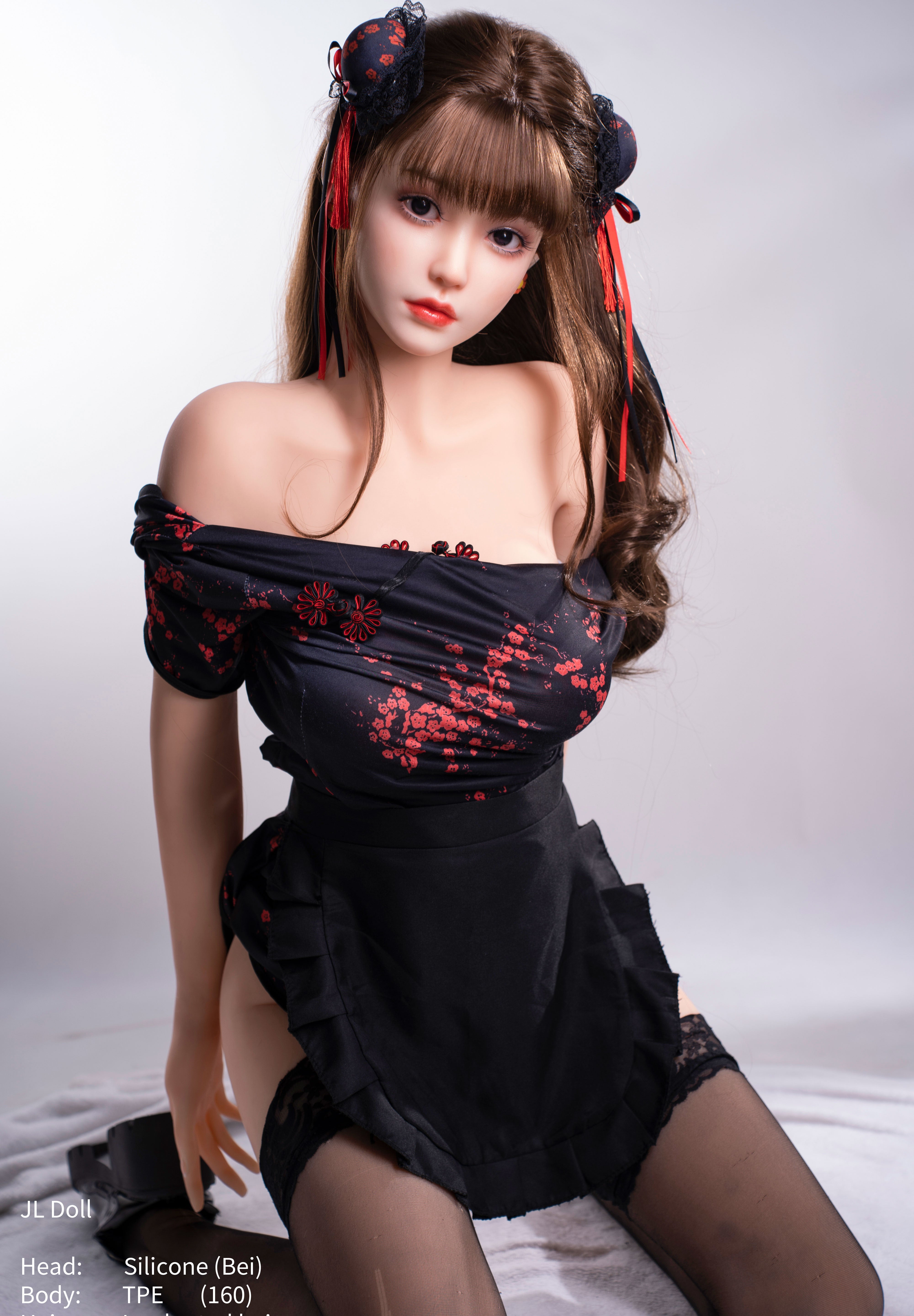 160cm/5ft2 D-cup Silicone Head TPE Body Sex Doll – Esme