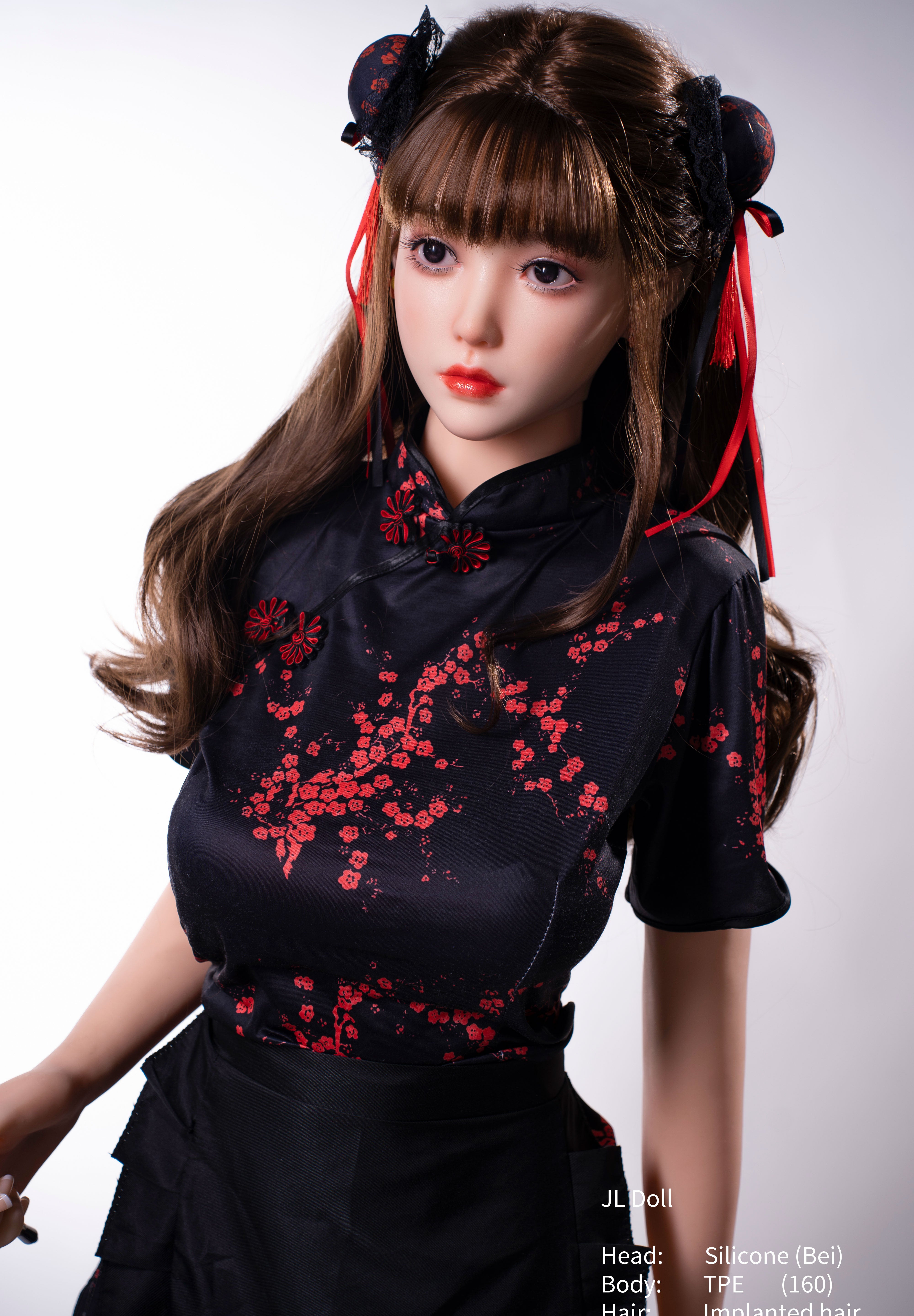 160cm/5ft2 D-cup Silicone Head TPE Body Sex Doll – Esme
