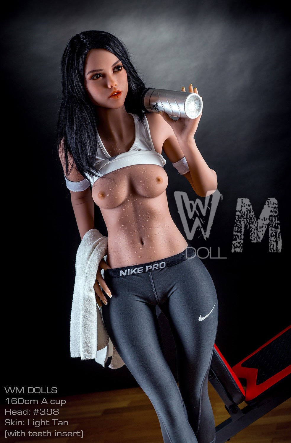 160cm/5ft3 A-cup S-TPE Sex Doll – Kendall