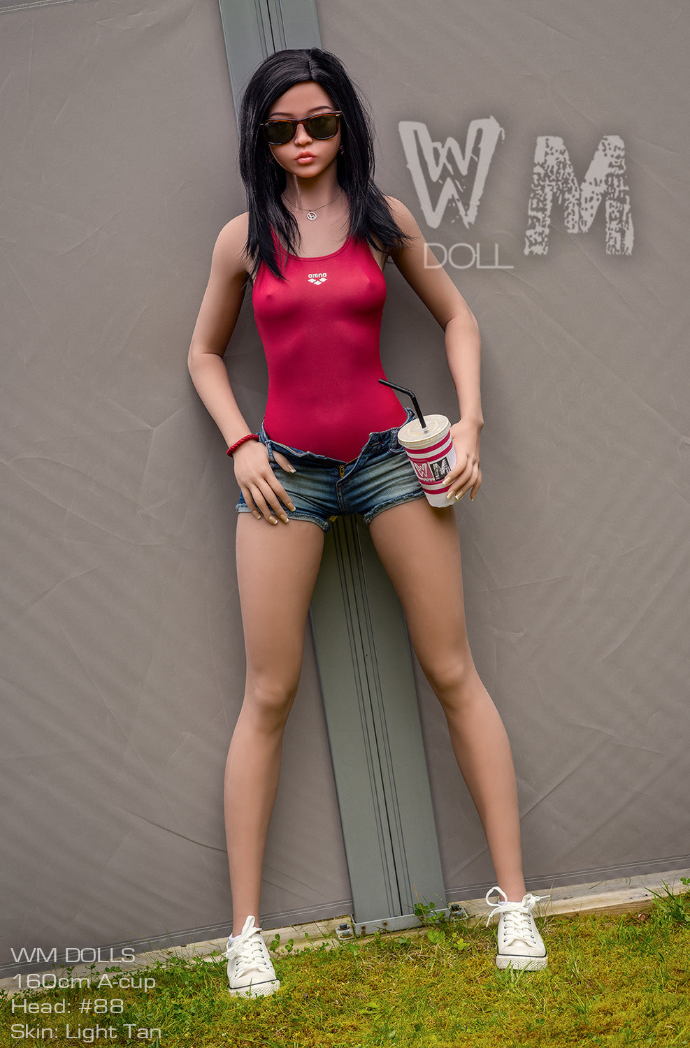 160cm/5ft3 A-cup S-TPE Sex Doll – Fallon