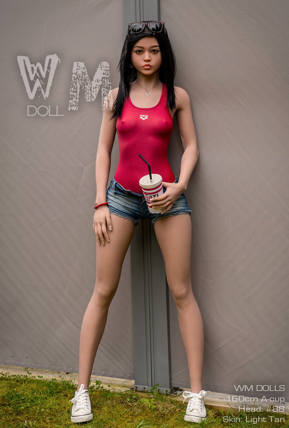 160cm/5ft3 A-cup S-TPE Sex Doll – Fallon