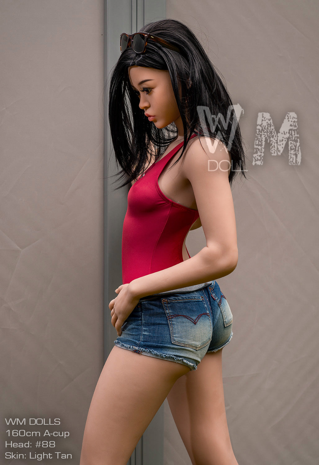 160cm/5ft3 A-cup S-TPE Sex Doll – Fallon