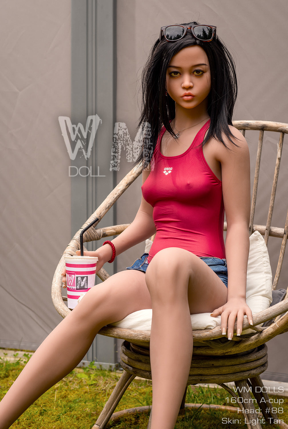 160cm/5ft3 A-cup S-TPE Sex Doll – Fallon