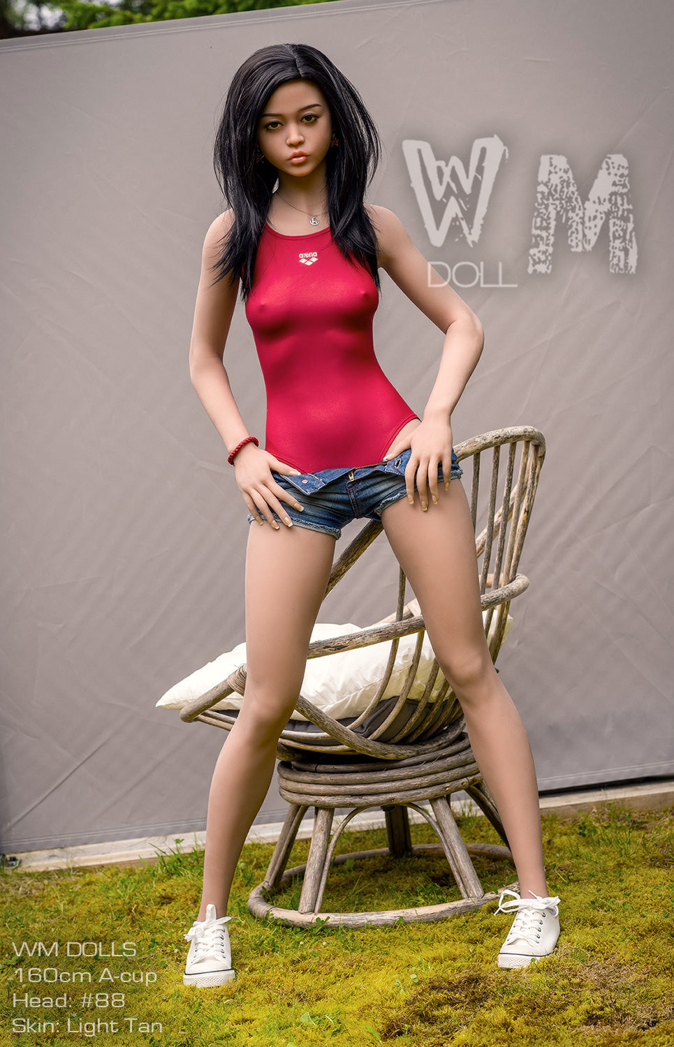 160cm/5ft3 A-cup S-TPE Sex Doll – Fallon