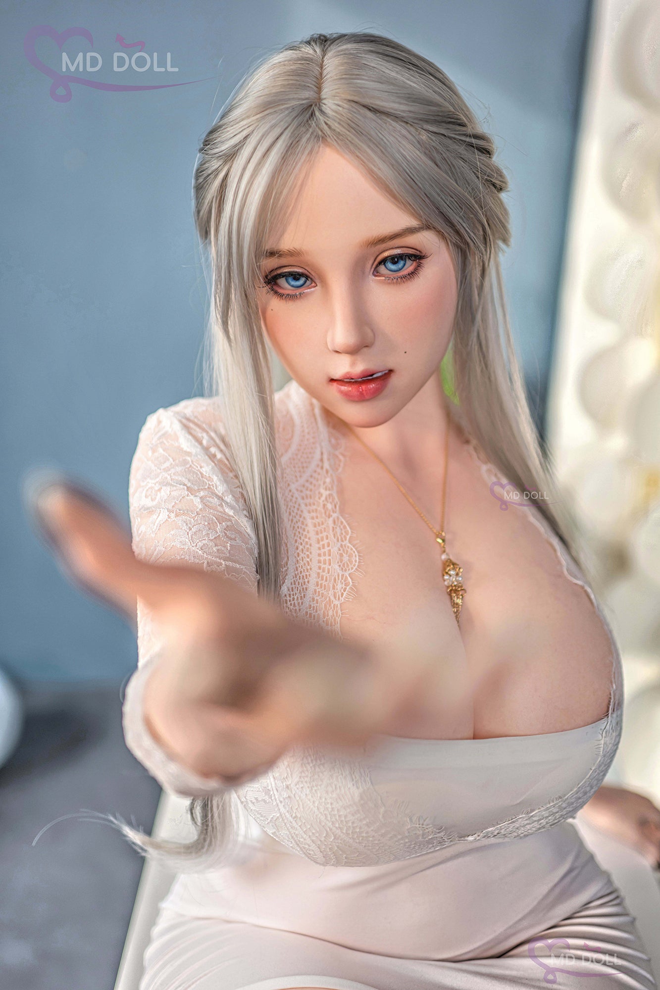 162cm/5ft3 H-cup Silicone Sex Doll – Vicky