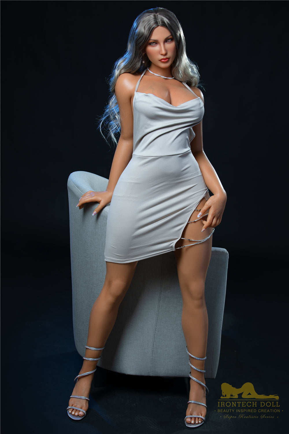 164cm/5ft4 F-cup Silicone Sex Doll – Catlin