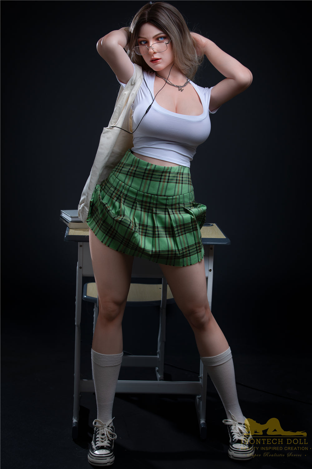 165cm/5ft4 F-cup Silicone Sex Doll – Fenny