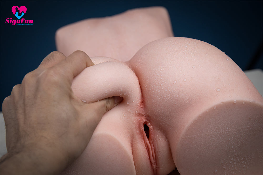 45cm/1ft5 D-cup Silicone Sex Doll Torso – Megan